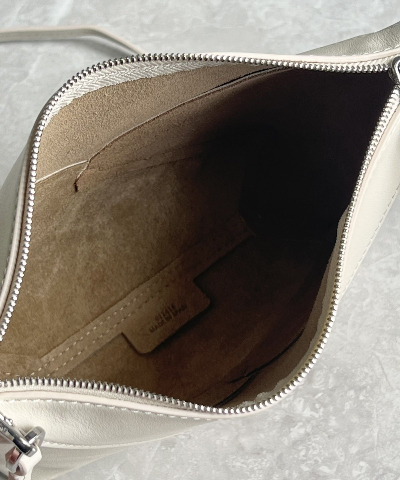 Loewe Puzzle Fold pouch in shiny nappa calfskin 15.5x23x6.5cm