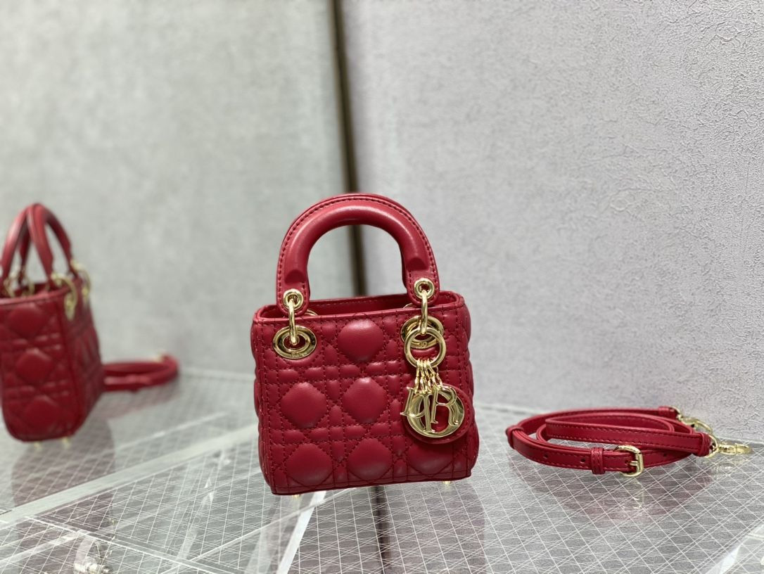 Dior Micro Lady Bag 12x10x5cm