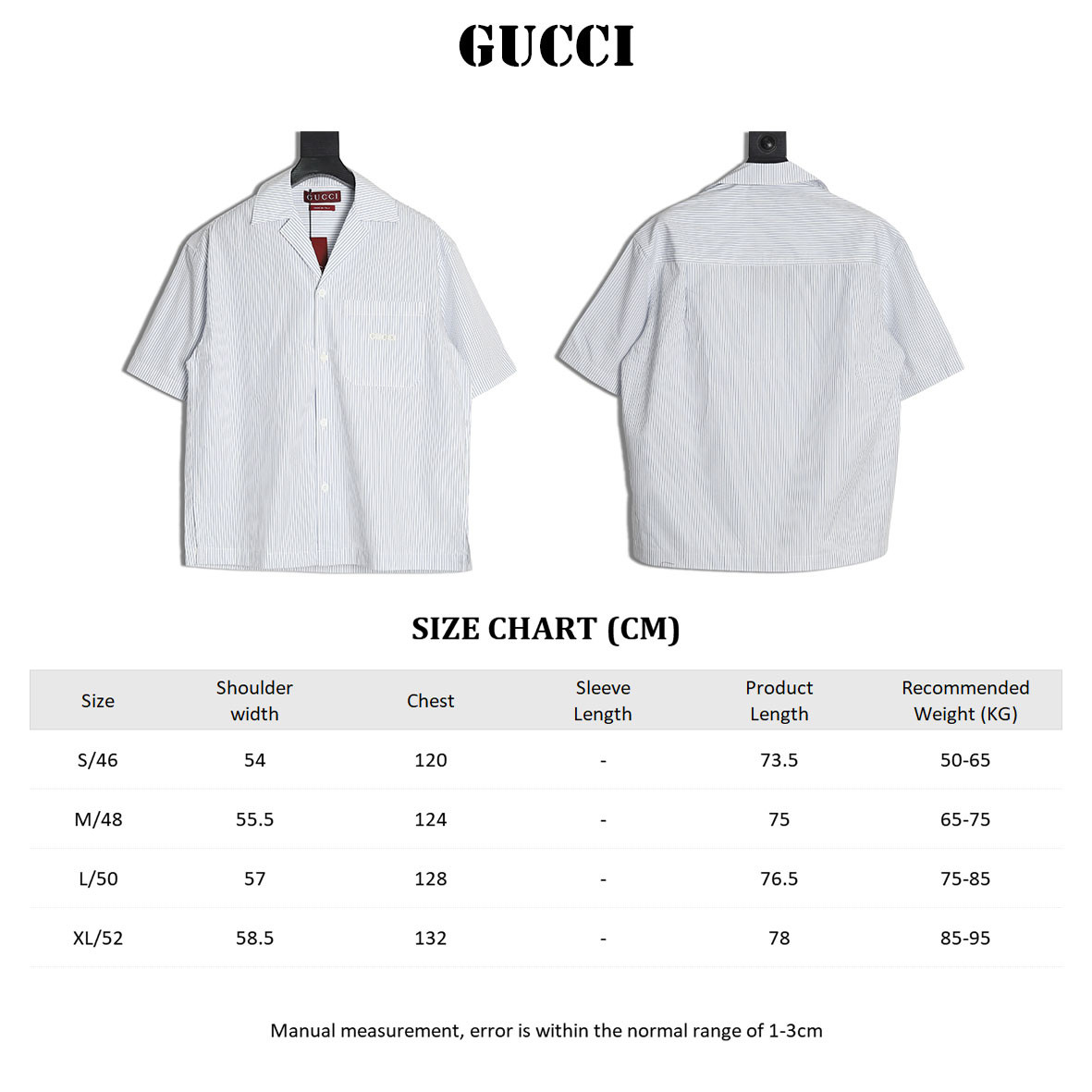 Gucci 25ss Short-sleeved Shirts