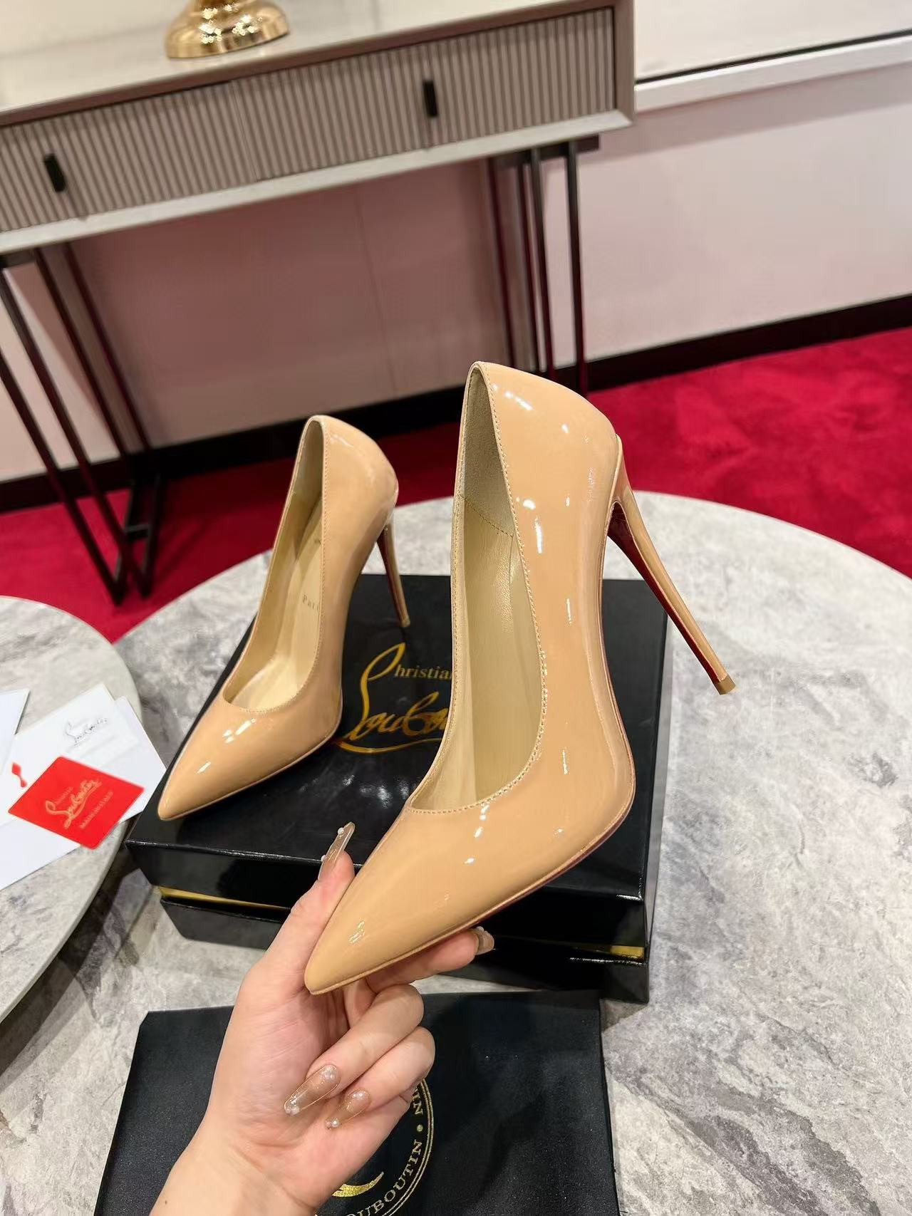 UA Christian Louboutin CL red-bottom shoes
