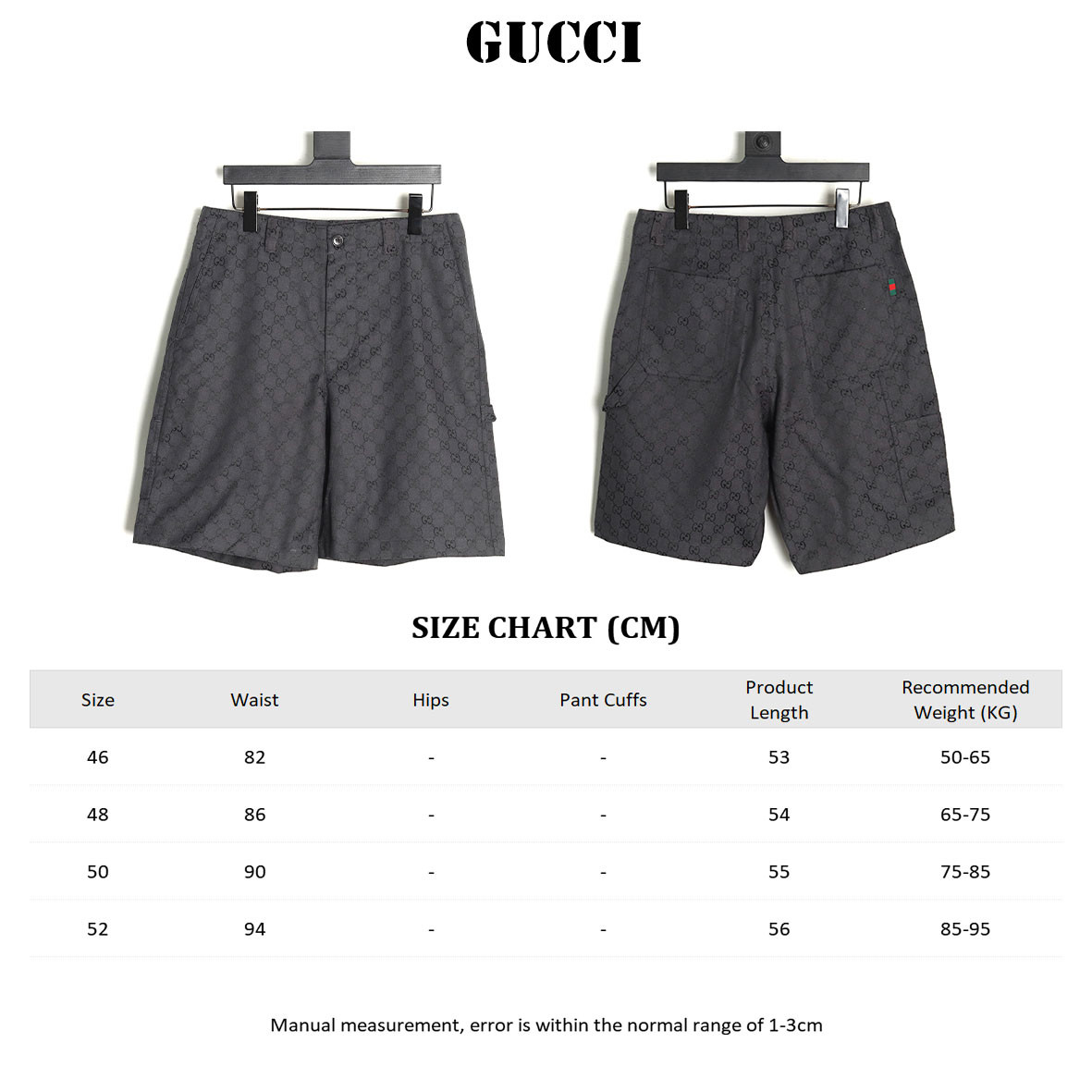 Gucci 25ss shorts