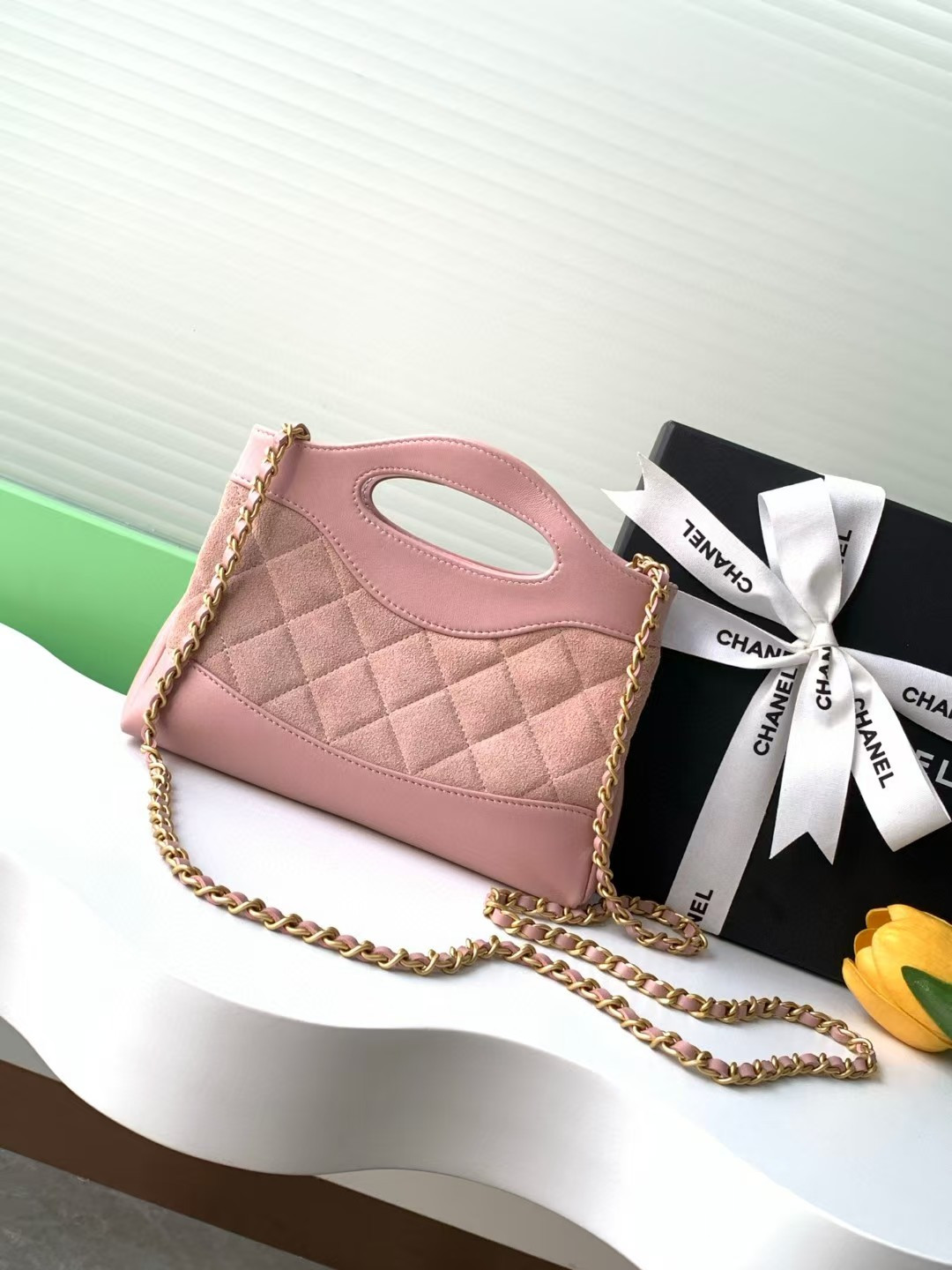 CHANEL 31 NANO CHAIN Bag AS3656 20x17.5x4cm