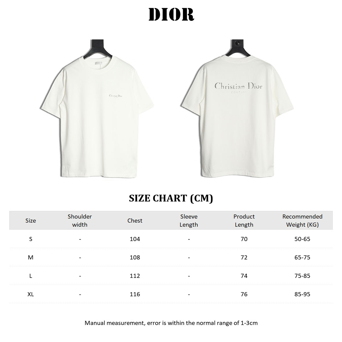 Dior Short-sleeved T-shirt