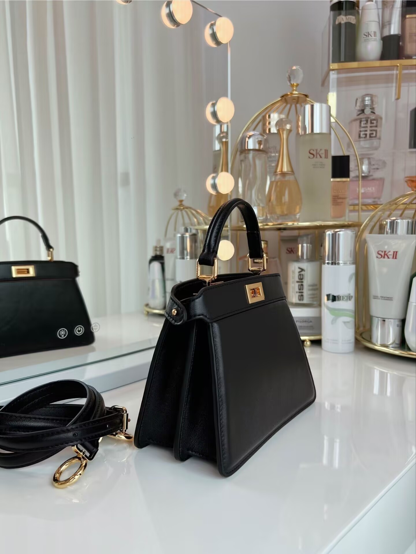 Fendi Peekaboo ISeeU Petite 20x11x15.5cm