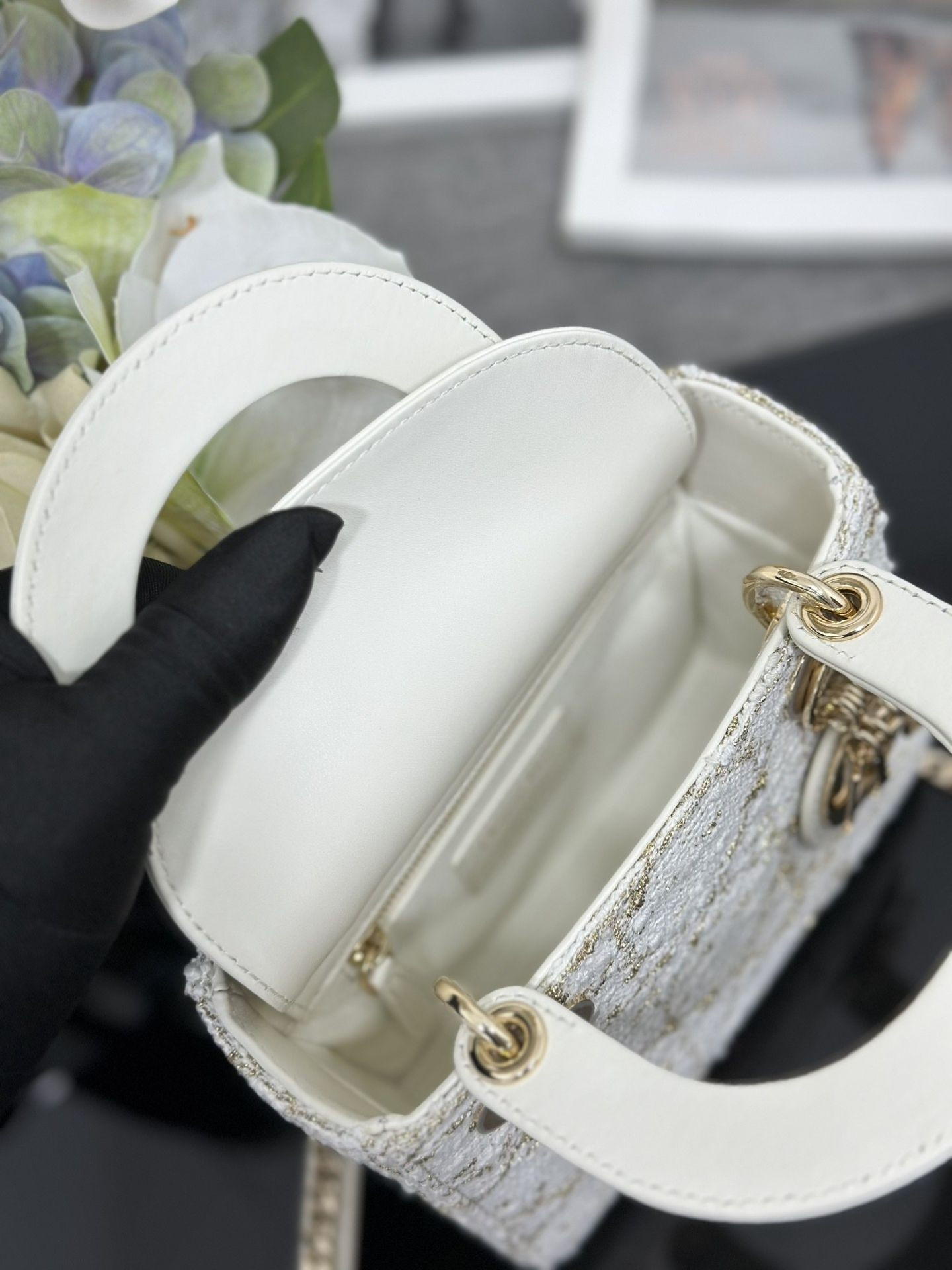 MINI LADY DIOR BAG 17x15x7cm