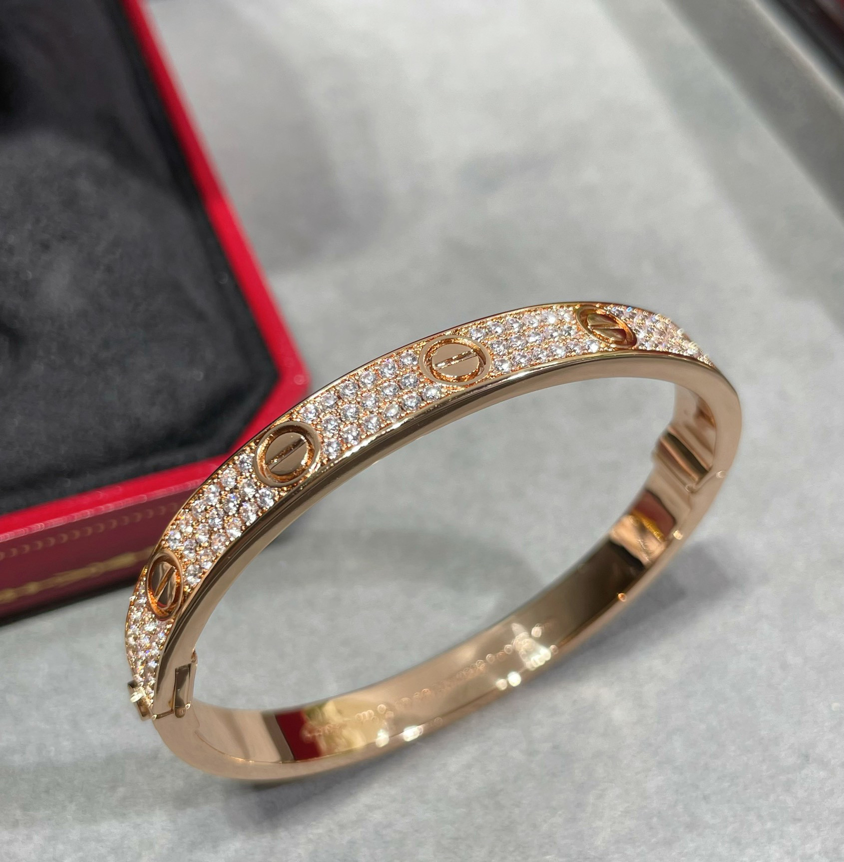 Cartier Wide diamond star Bracelet