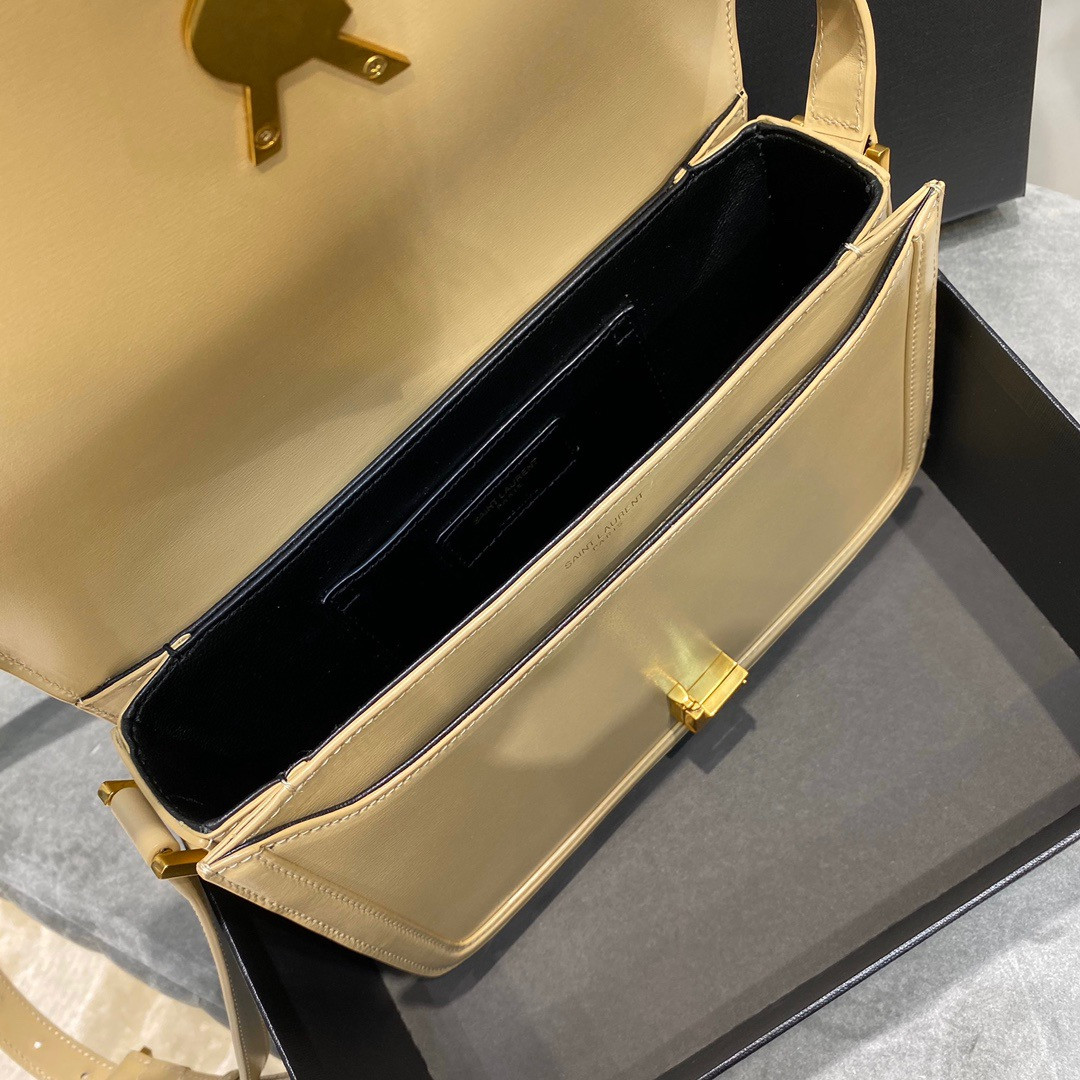 SAINT LAURENT YSL SOLFERINO BOX BAG 23CM