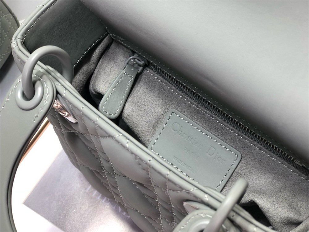 Mini Lady Dior Bag 6.5 x 6 x 3 inches