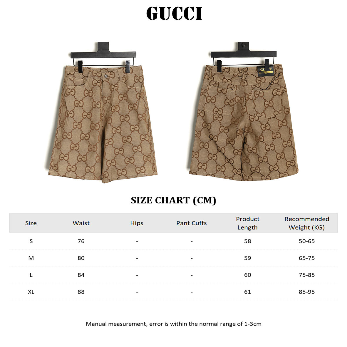 Gucci GC 25SS shorts