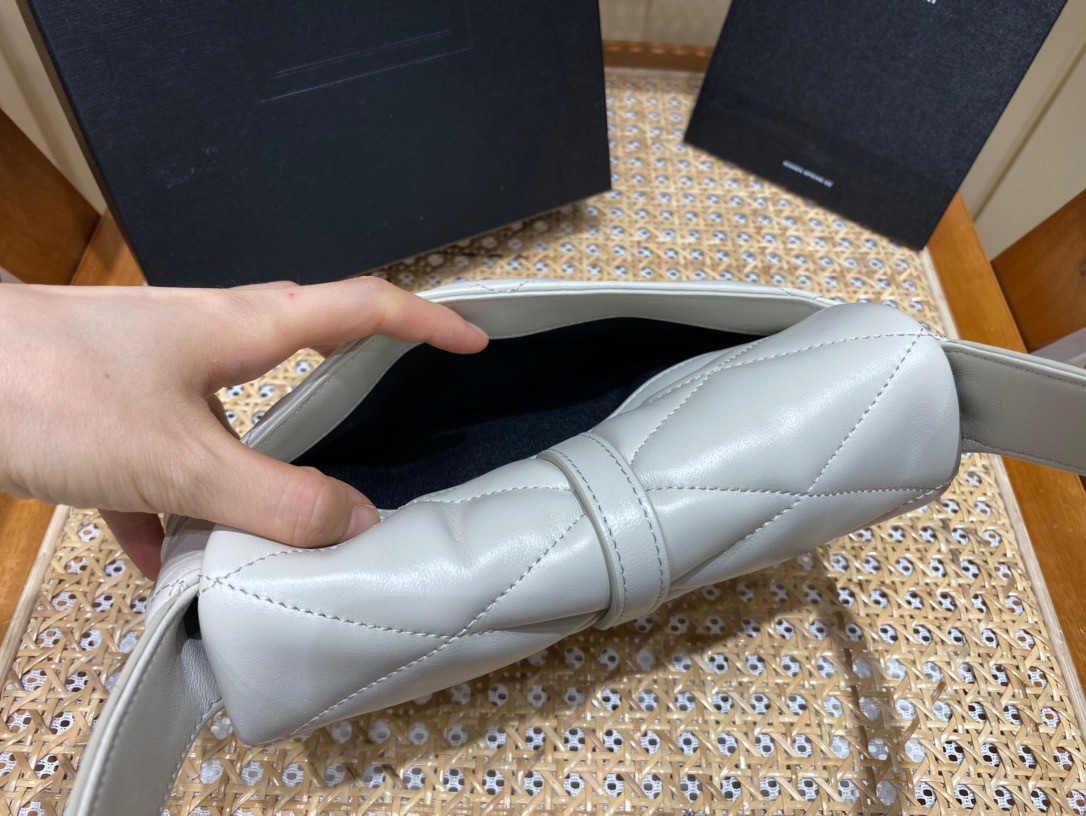 SAINT LAURENT LE 57 HOBO BAG IN QUILTED LAMBSKIN