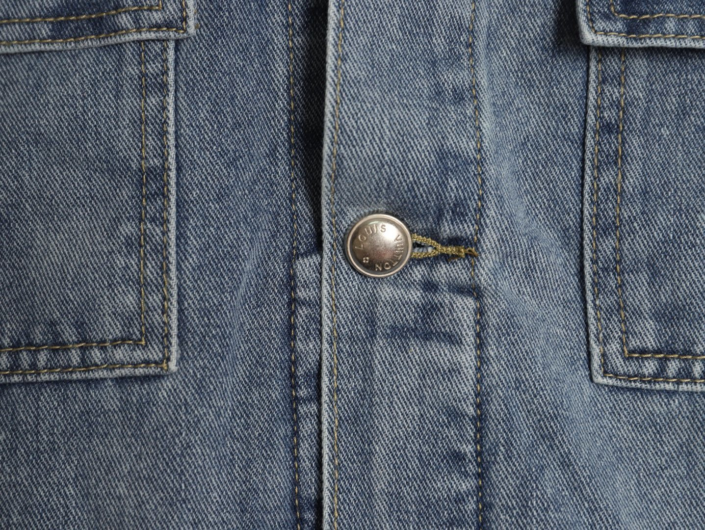 Louis Vuitton 24Fw Denim Coats Suit