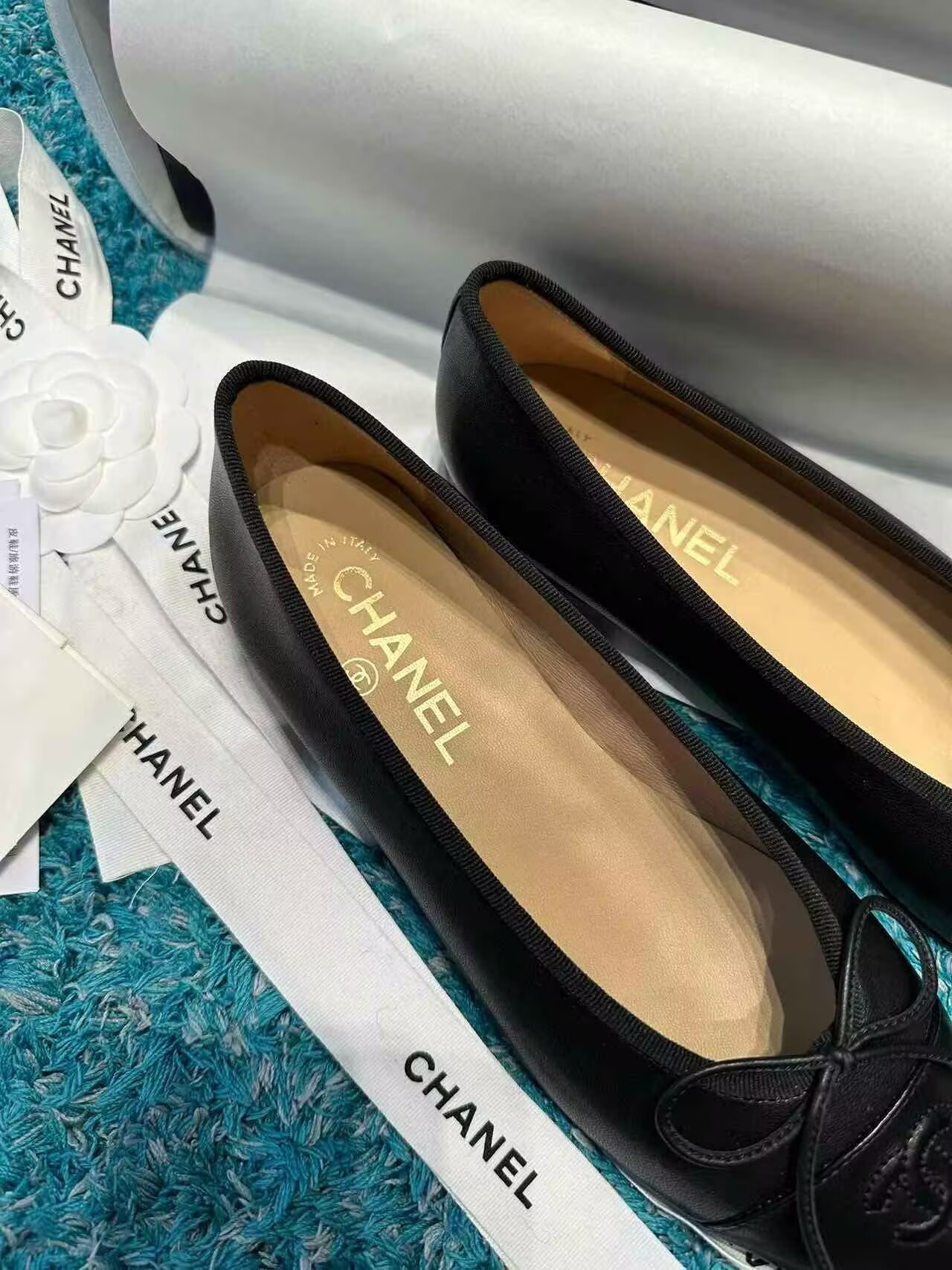 UA CHANEL BALLET FLATS