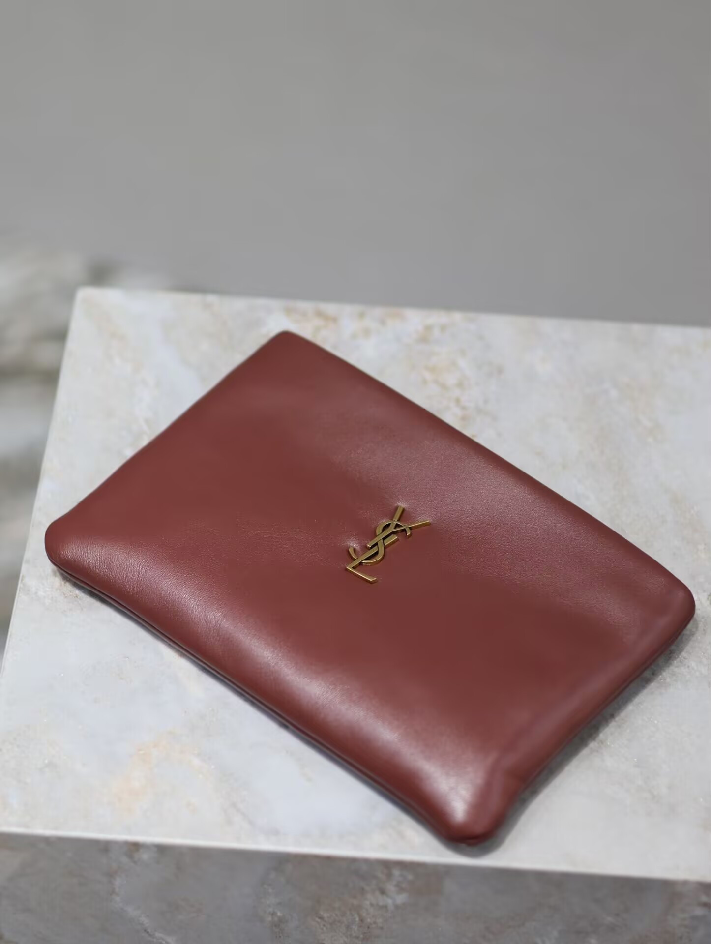 YSL CALYPSO small pouch in lambskin 23x16x3cm