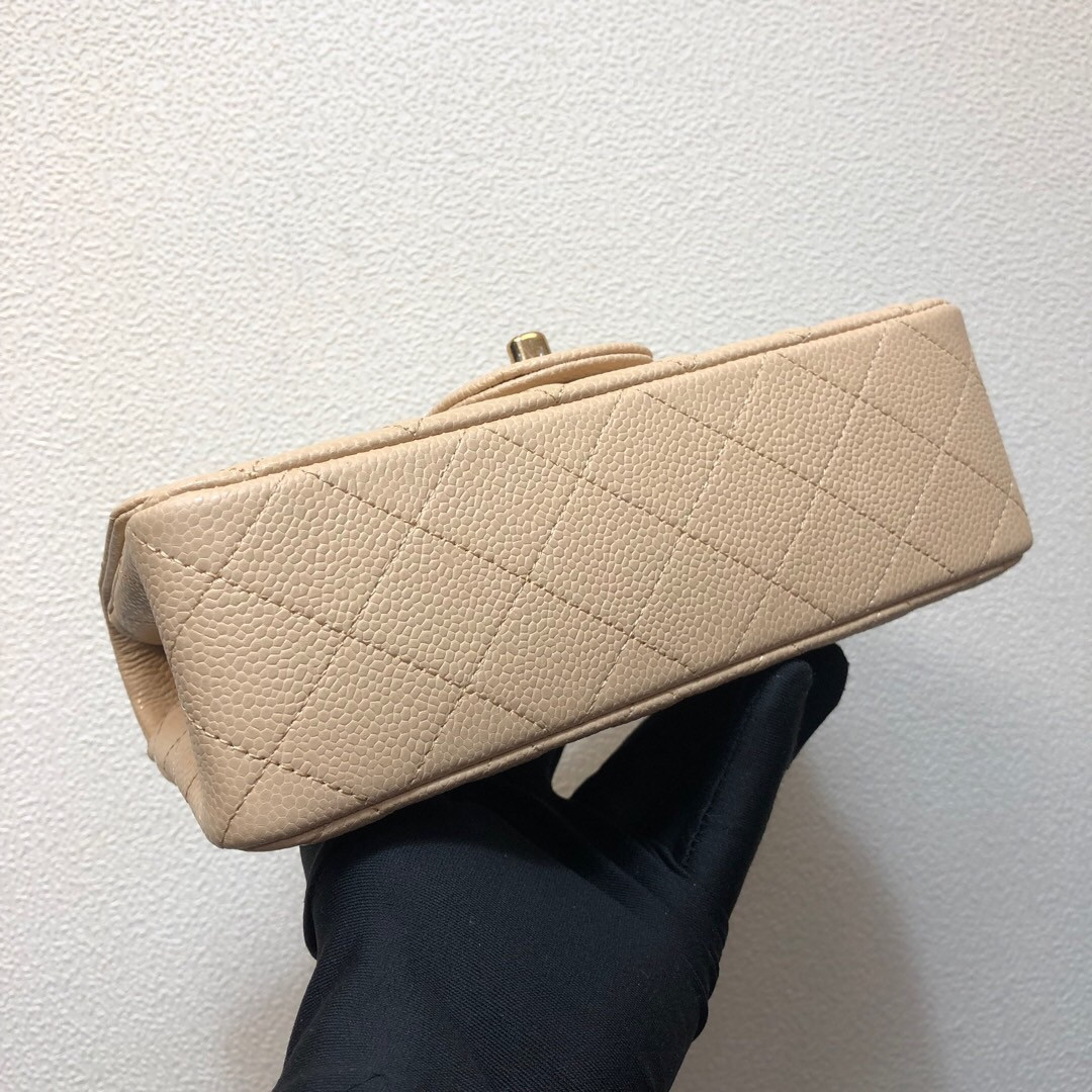 CHANEL MINI FLAP BAG 12 × 20 × 6 cm
