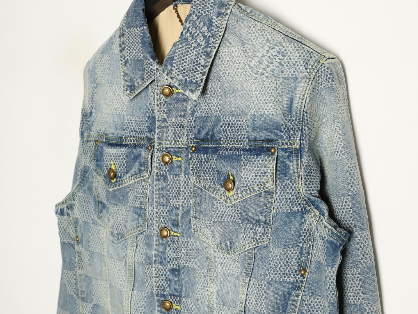 Louis Vuitton LV 24ss Denim Coats Suit