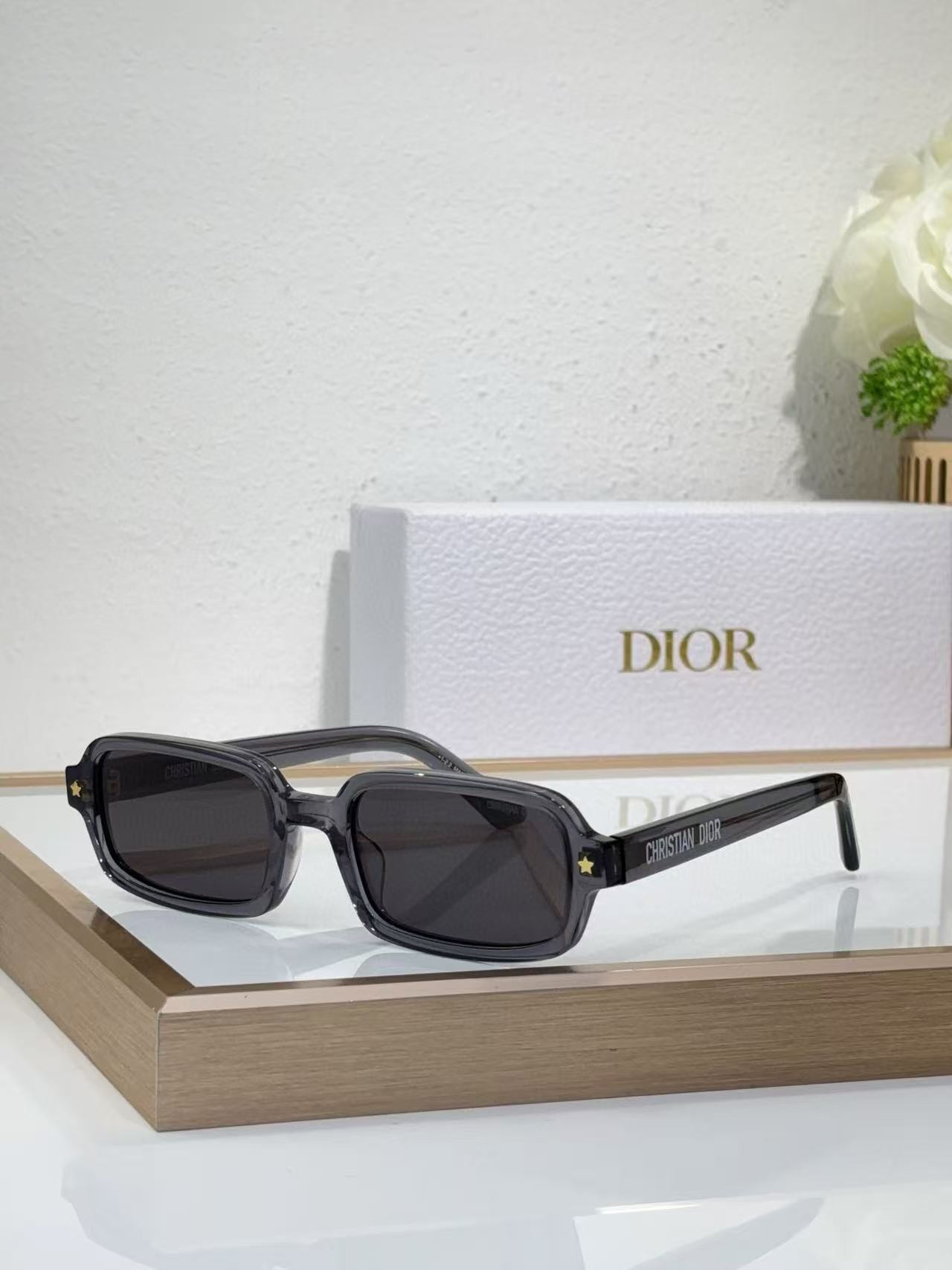 Dior Pacific S3I Rectangular Glasses