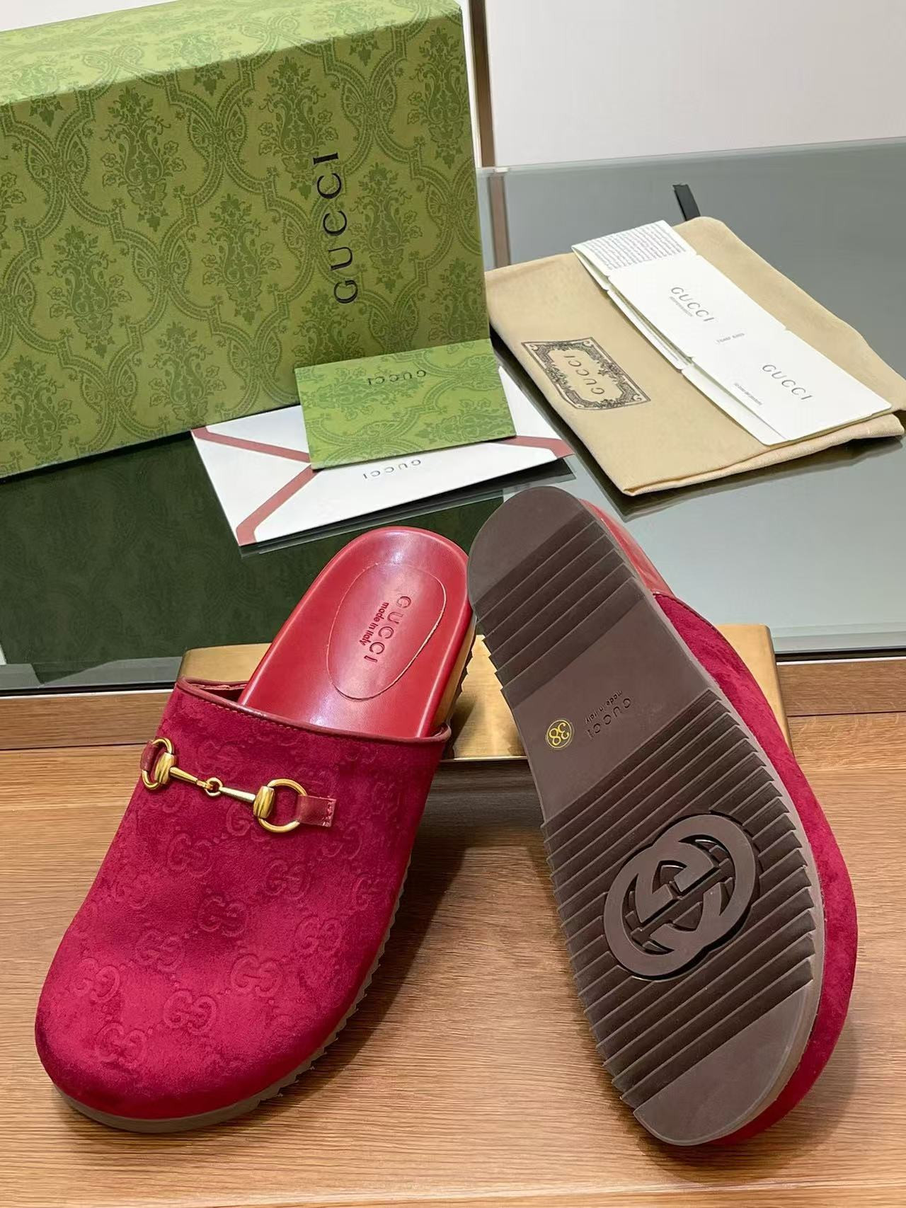 UA Gucci Slippers