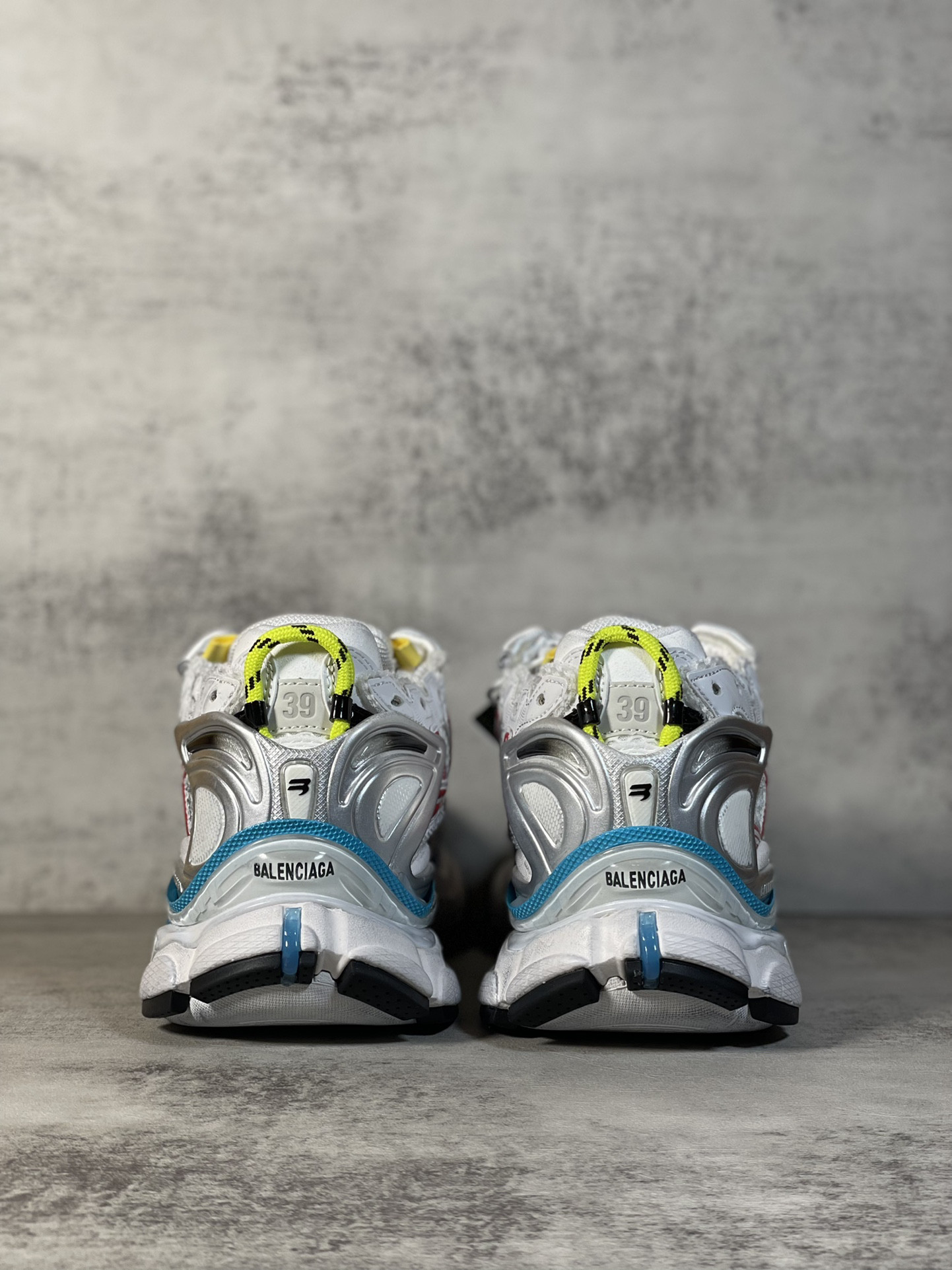 UA Balenciaga Runner Sneaker White Multicolor