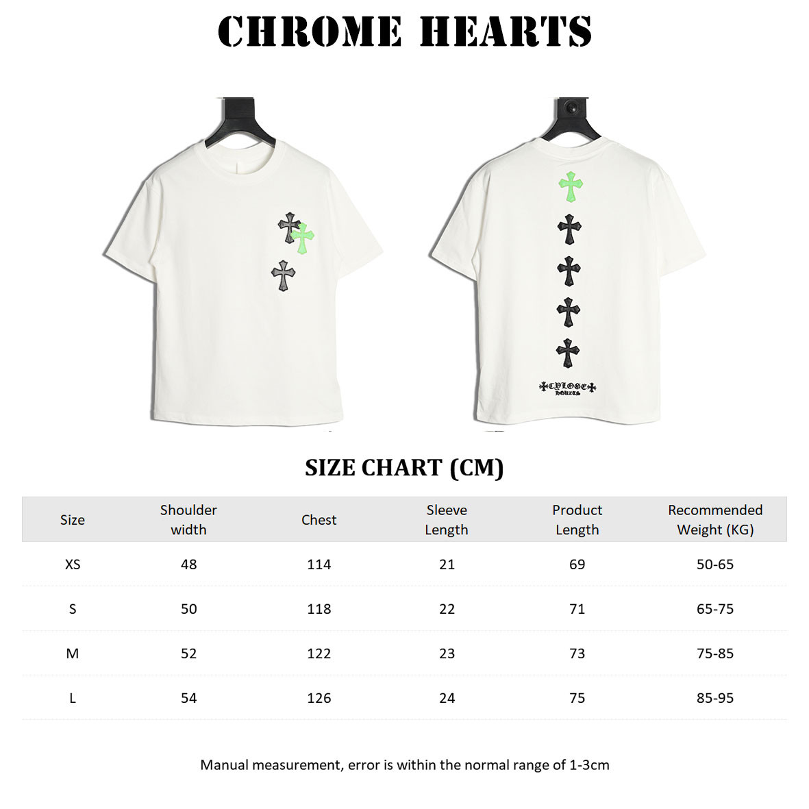 Ch*0me He**ts short-sleeved t-shirt