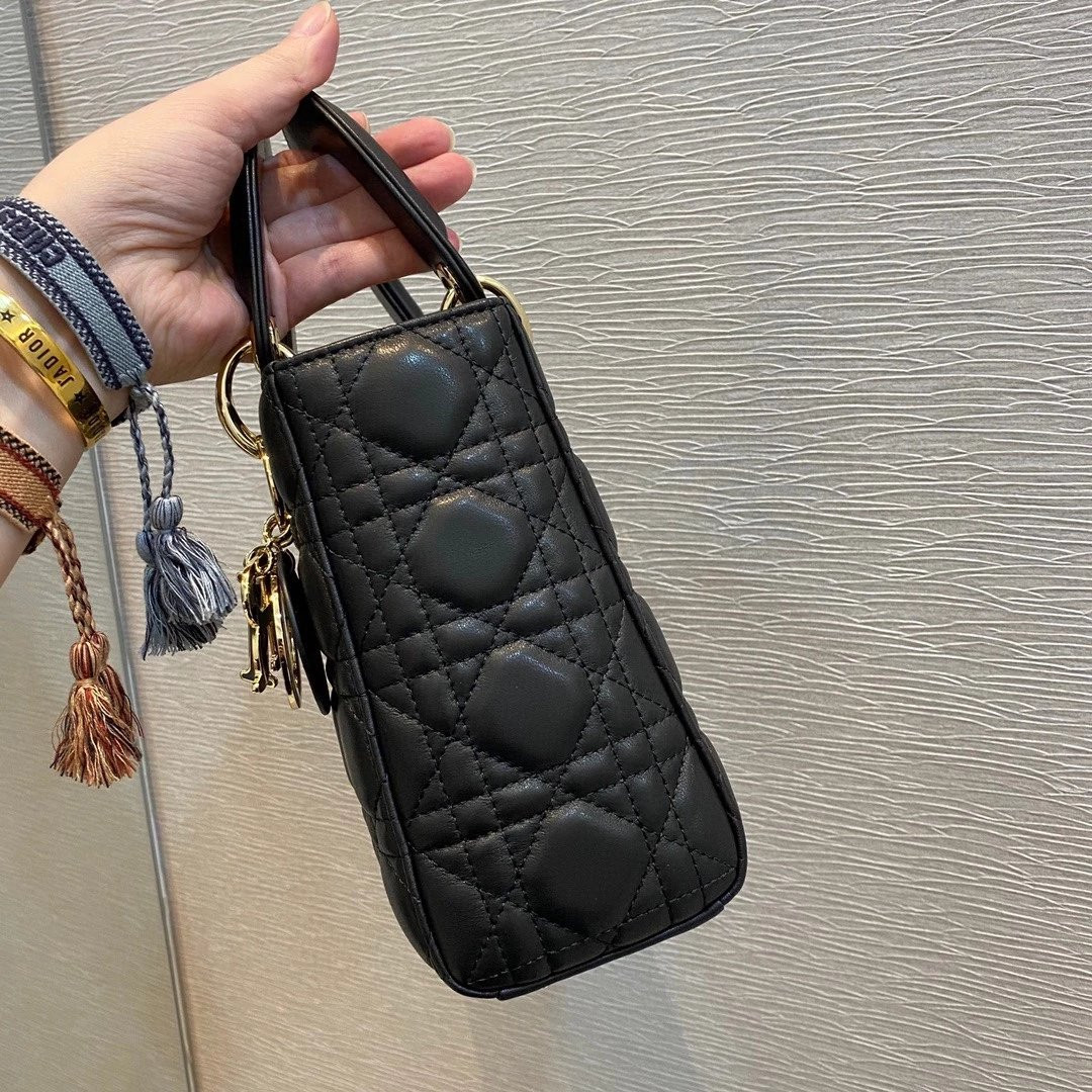 Small Lady DIORAMOUR My ABCDior Bag 8 x 6.5 x 3 inches