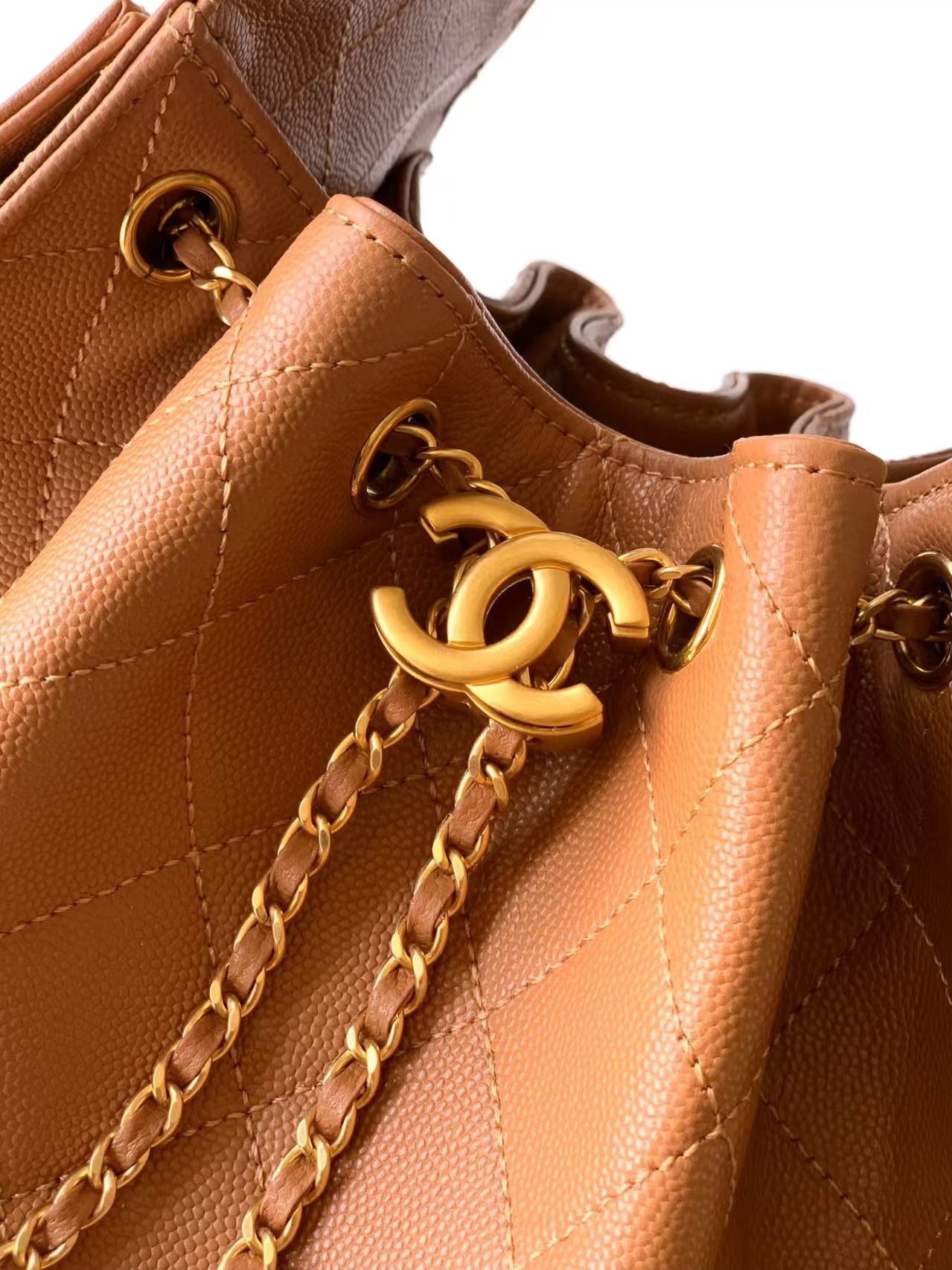 CHANEL 25C Bucket Bag 26x30x14cm