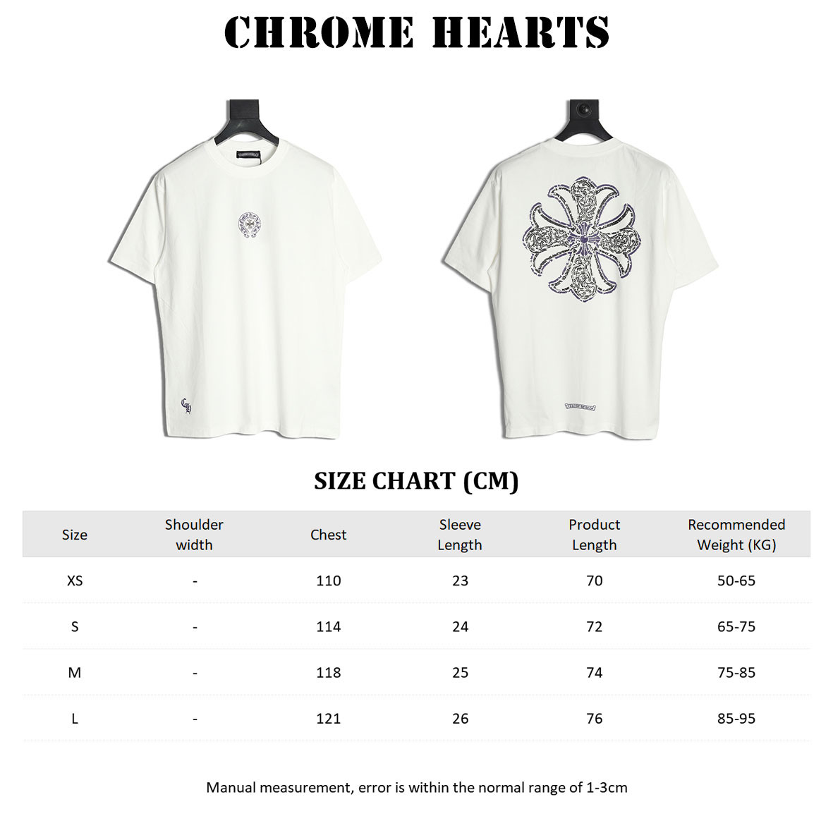 Ch*0me He**ts short-sleeved t-shirt