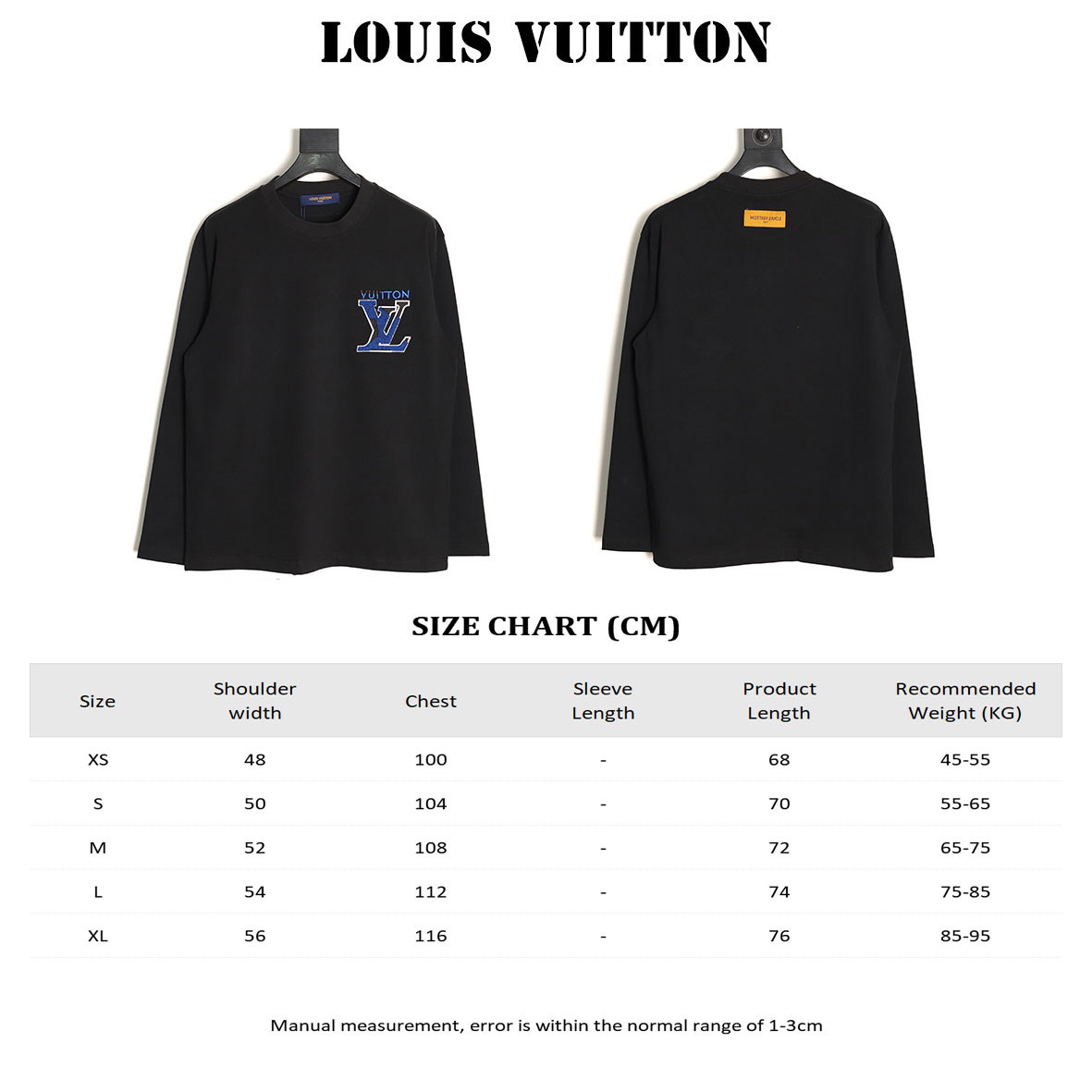 Louis Vuitton Long-sleeved T-shirt