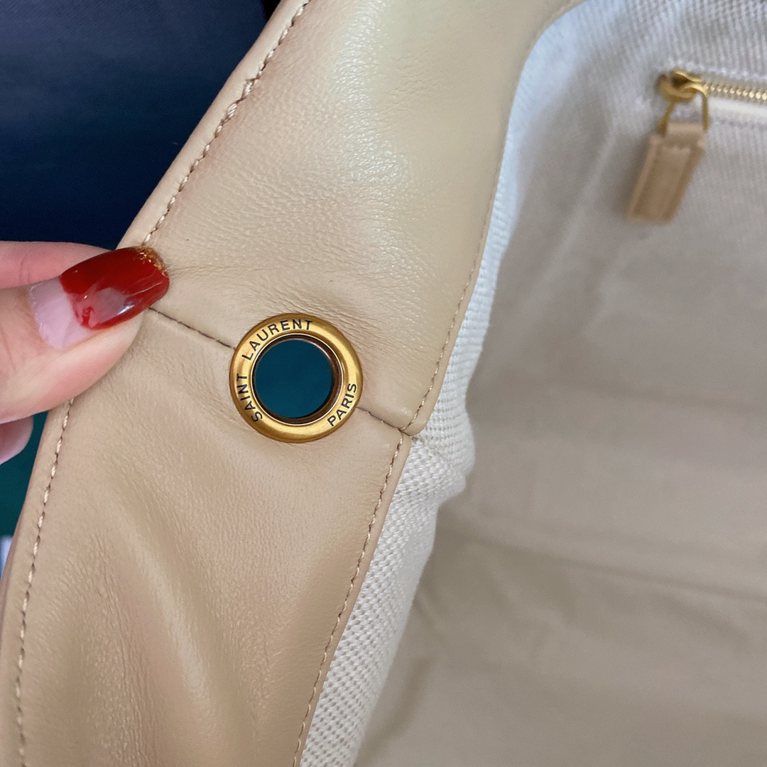 YSL ICARE MAXI SHOPPING BAG IN QUILTED LAMBSKIN