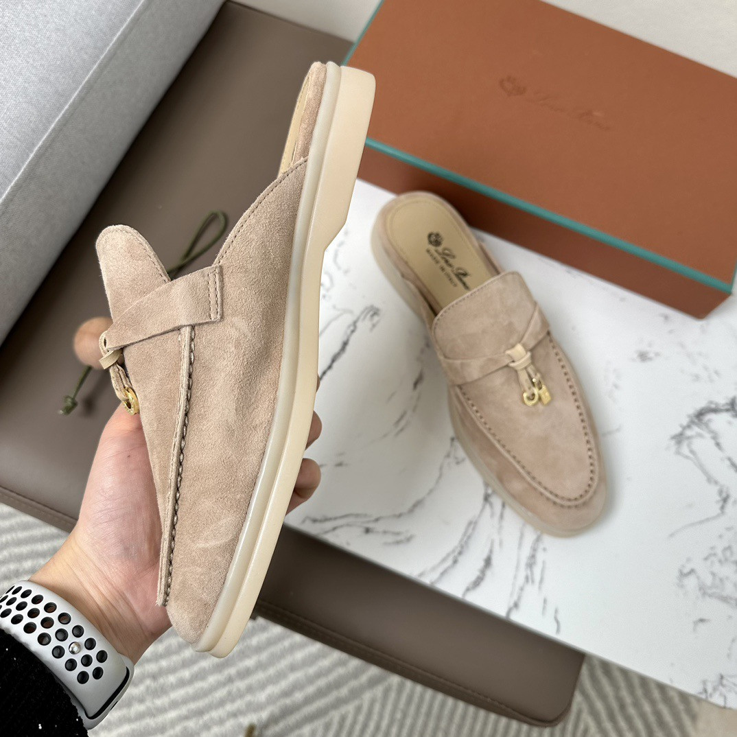 UA Loro Piana Babouche Charms Walk Loafers