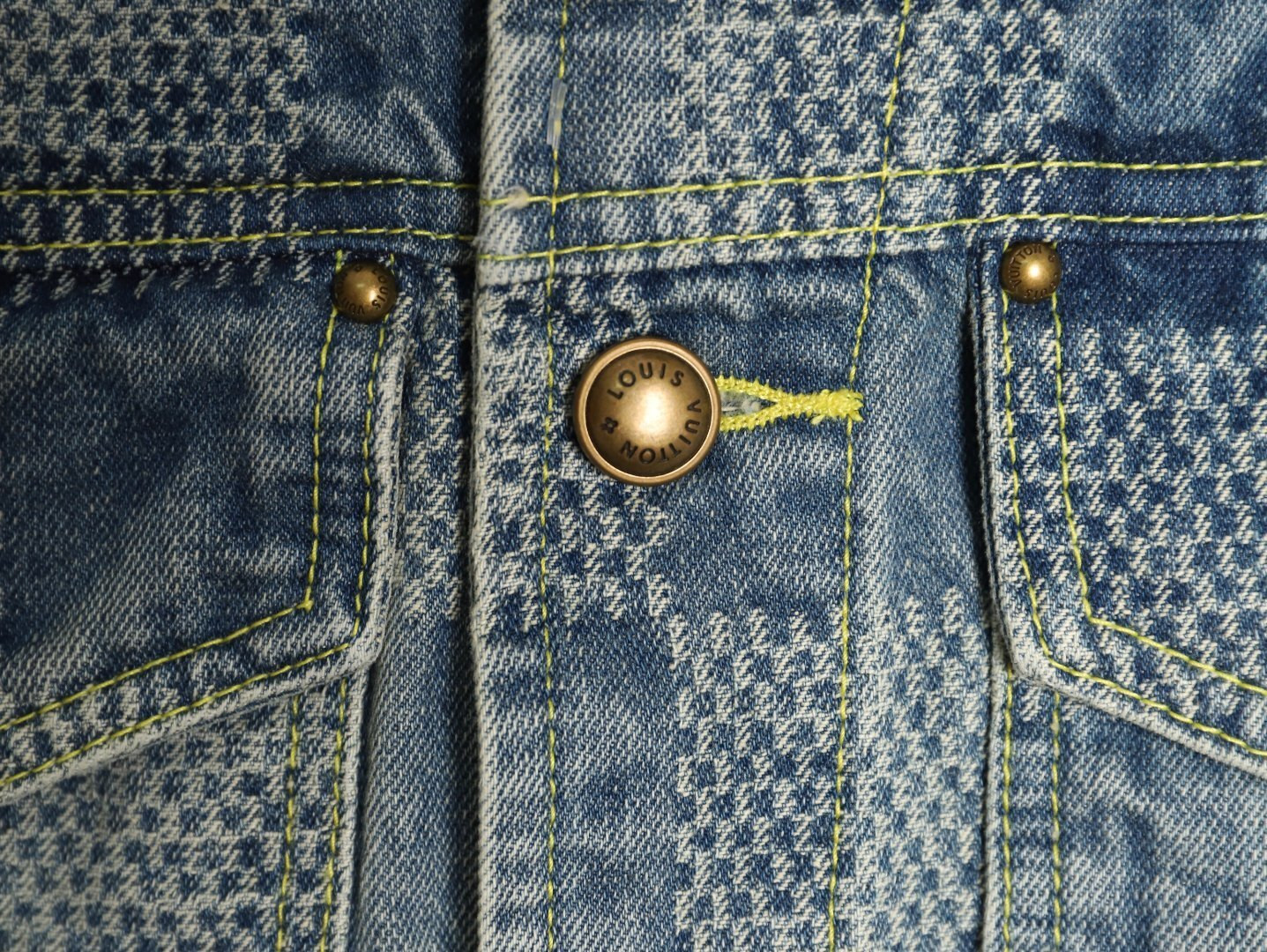 Louis Vuitton LV 24ss Denim Coats Suit