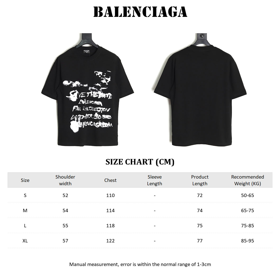 Balenciaga Short-sleeved T-shirt