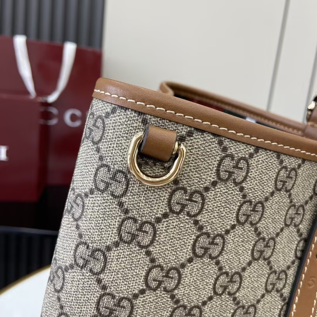 Gucci GG Emblem Maxi Tote Bag 45.5x30x16cm (Without Original Box)