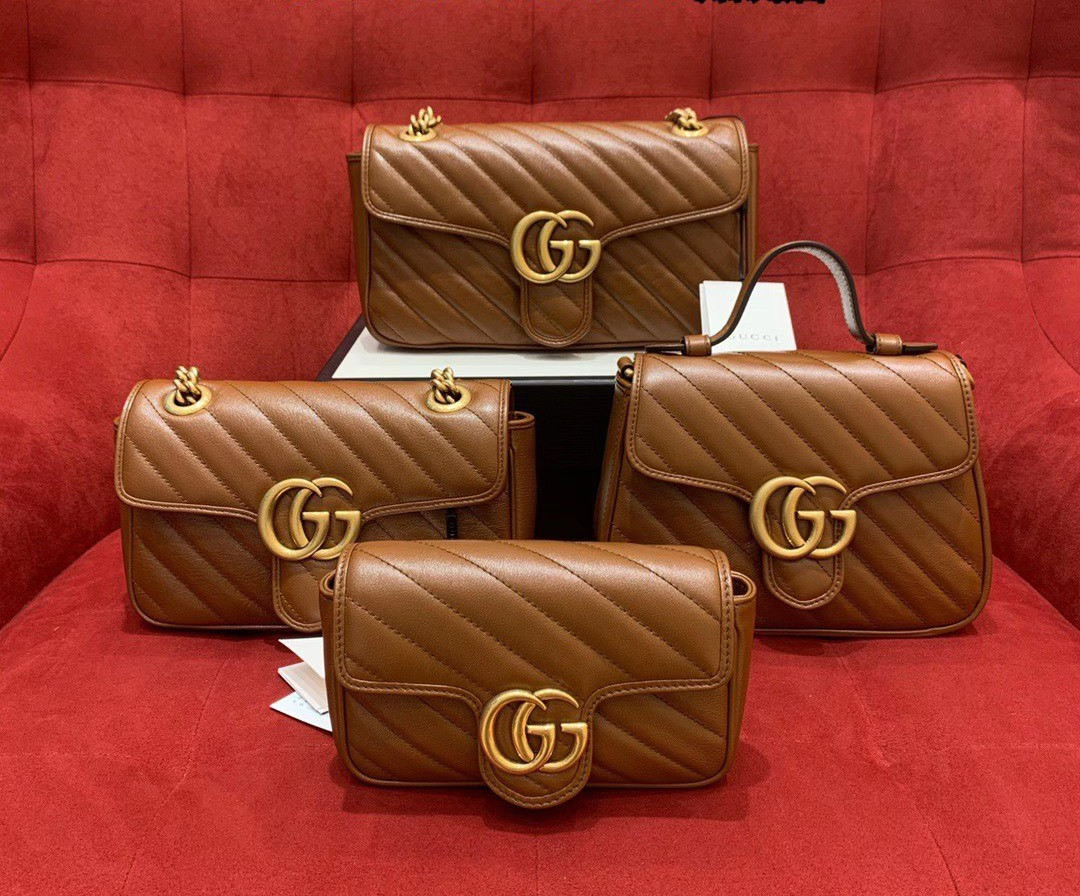 Gucci GG Marmont mini matelasse shoulder bag 22cm