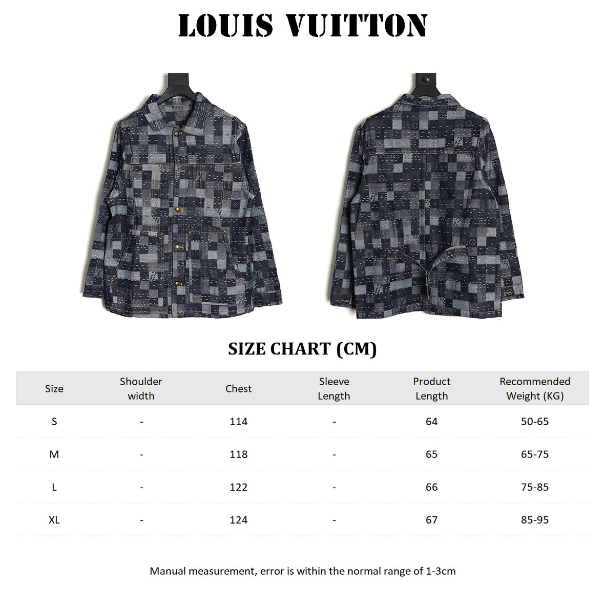 Louis Vuitton 25FW Denim Jacket Suit