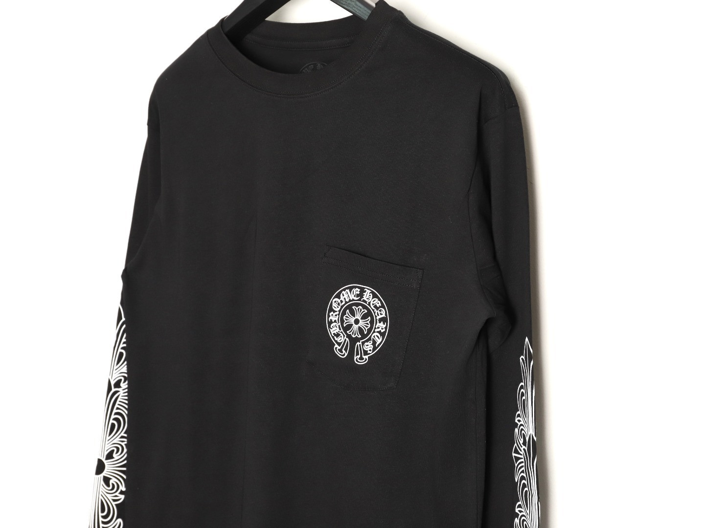 Ch*0me He**ts 25fw long-sleeved t-shirt