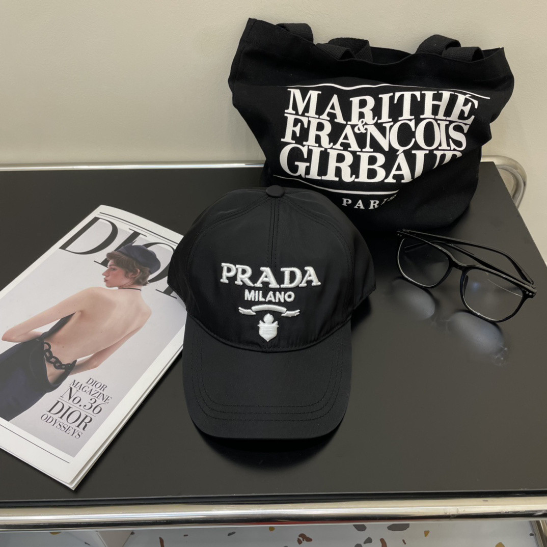 Prada Re-Nylon baseball cap