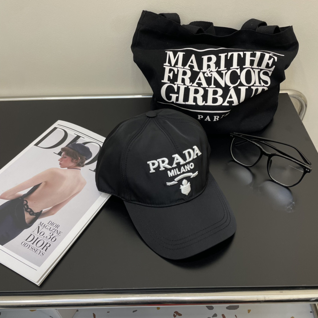 Prada Re-Nylon baseball cap