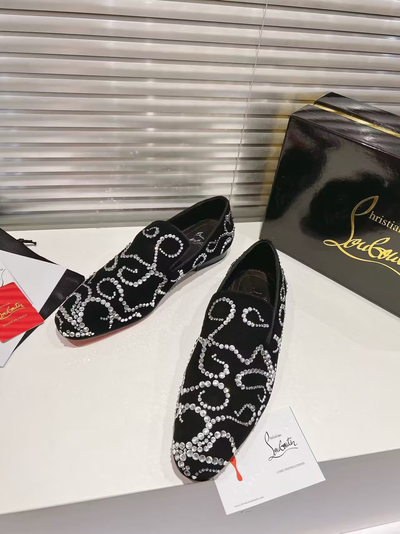 UA CHRISTIAN LOUBOUTIN LOAFERS