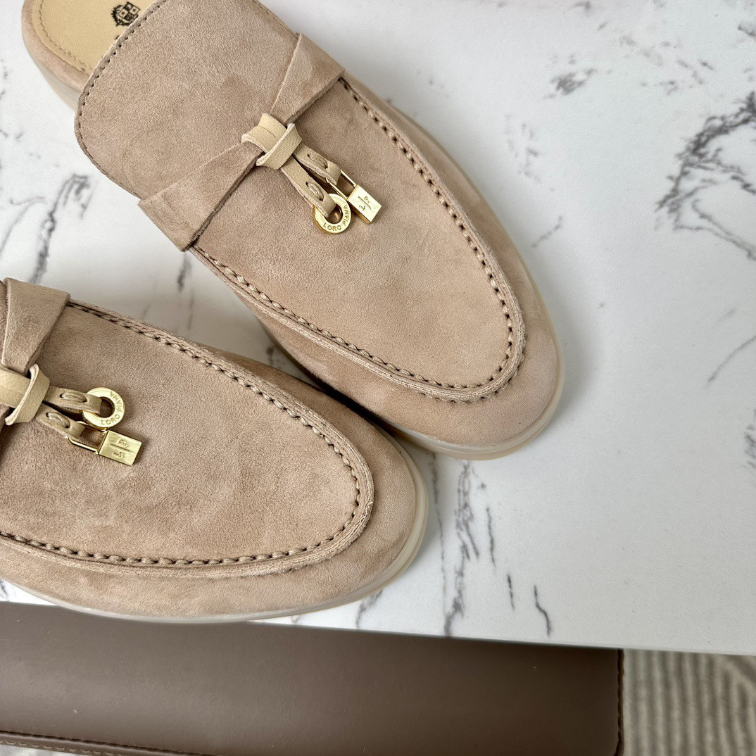 UA Loro Piana Babouche Charms Walk Loafers