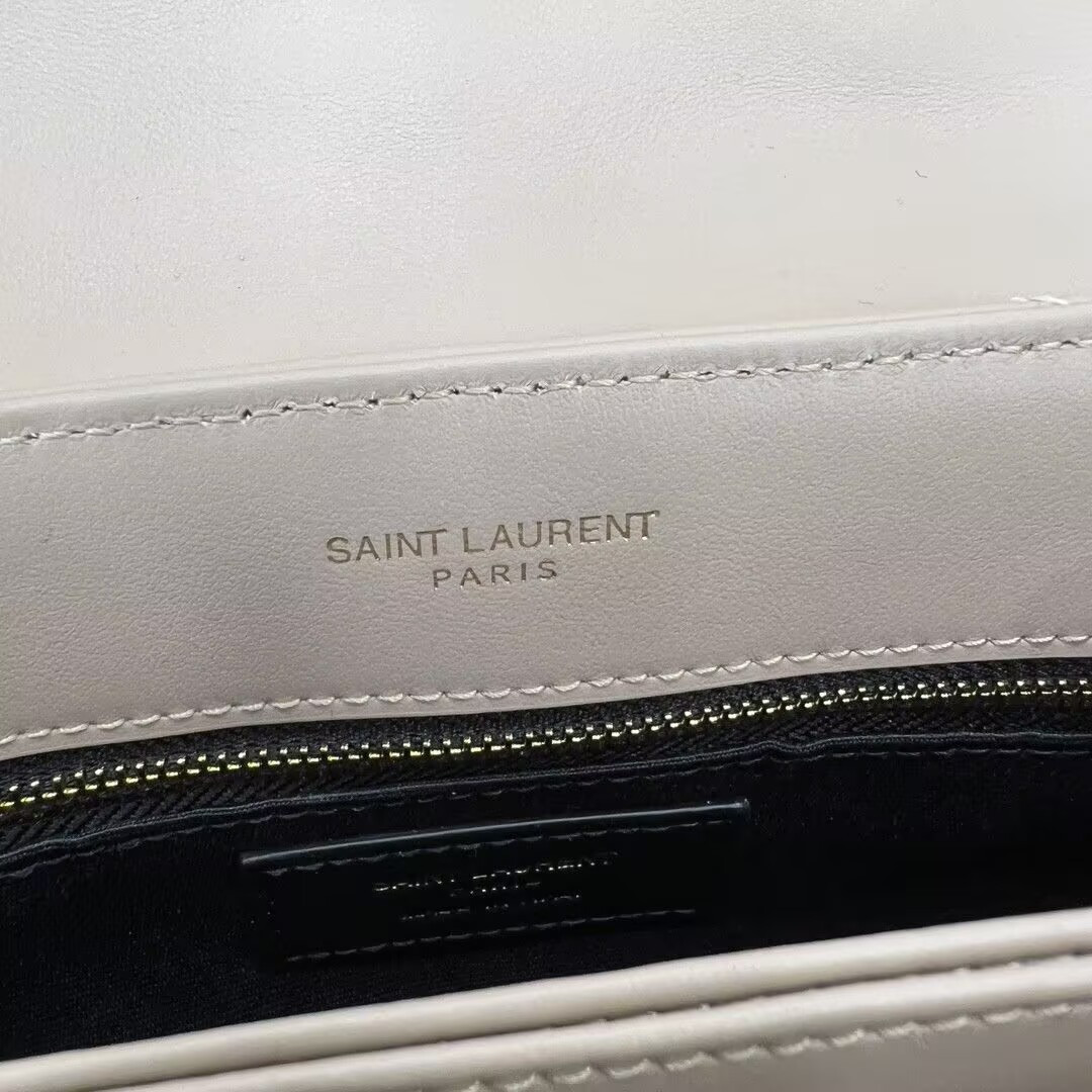 YSL TOY LOULOU IN QUILTED LEATHER  7.9 X 5.5 X 3 INCHES