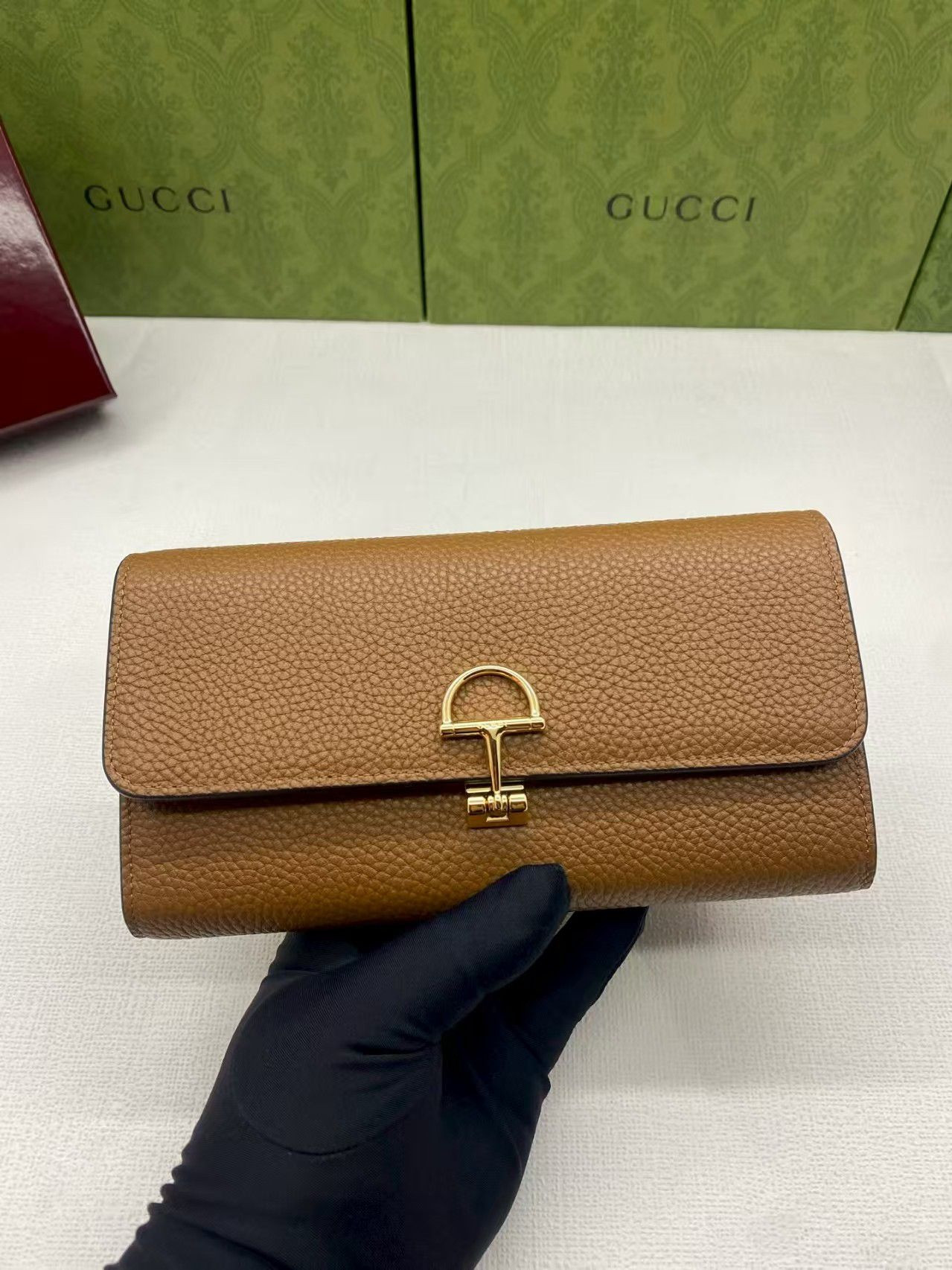 Gucci Softbit continental wallet 19x10x3.5cm