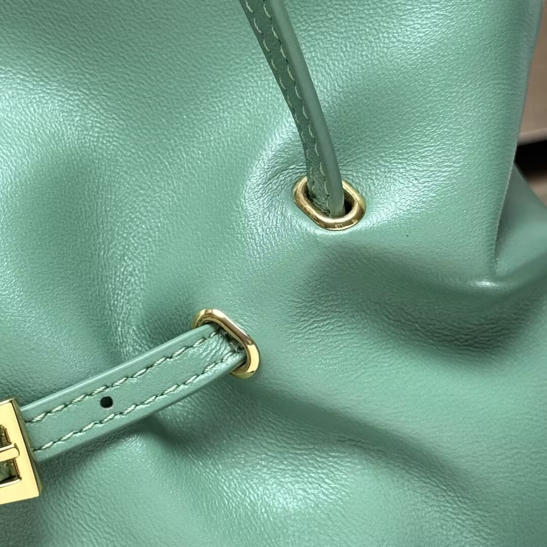 Prada Slouchy Lambskin Leather Shoulder Bag 25x18.5x11.5cm