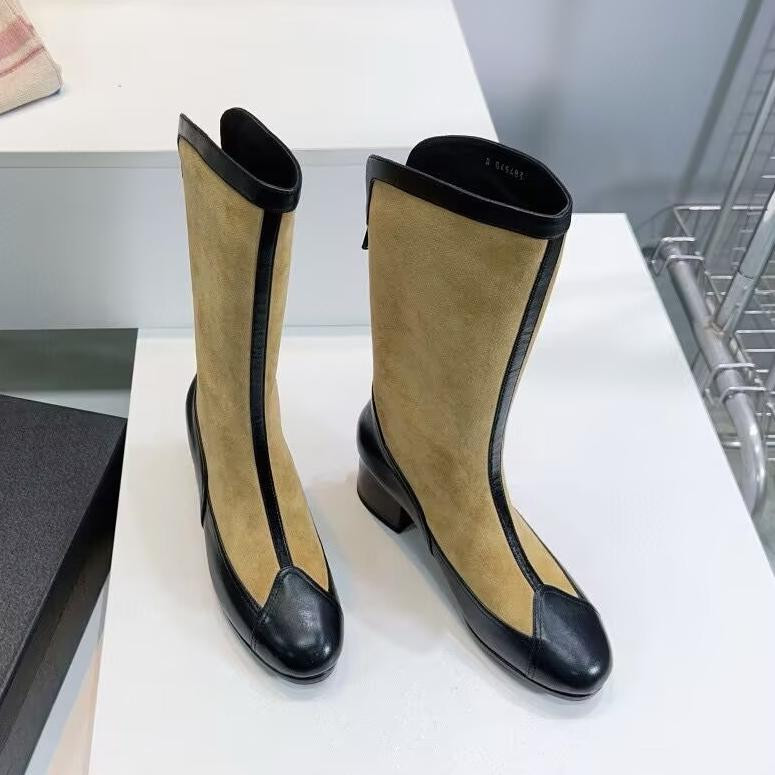 UA Chanel High Boots 5.5cm Heel