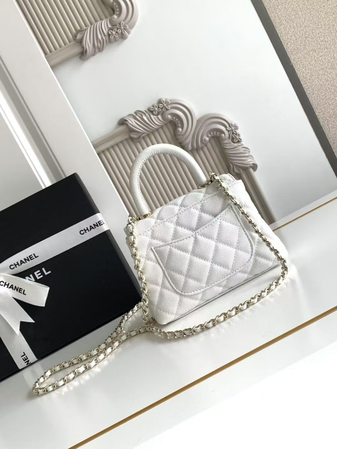 Chanel coco handle nano 11.5x14.5x5.5cm