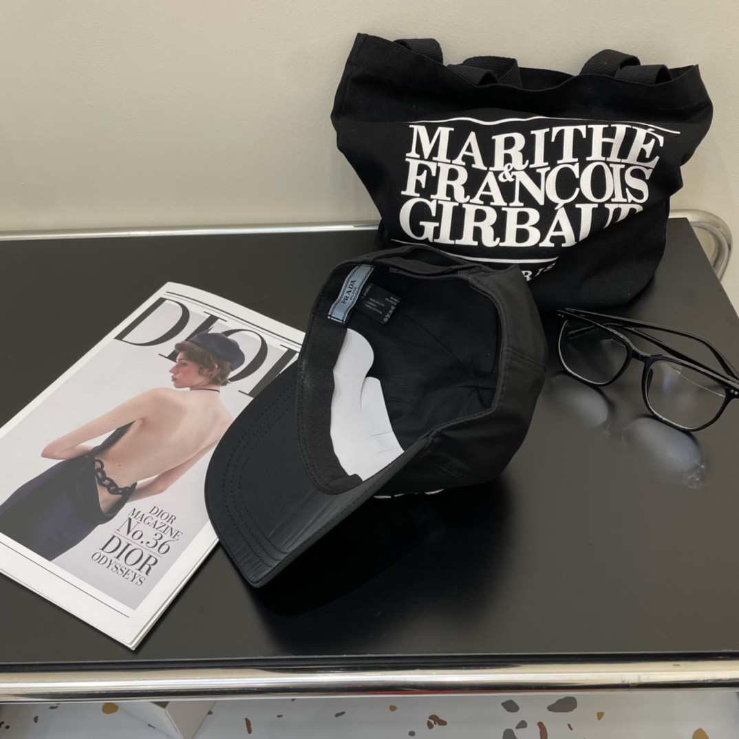 Prada Re-Nylon baseball cap