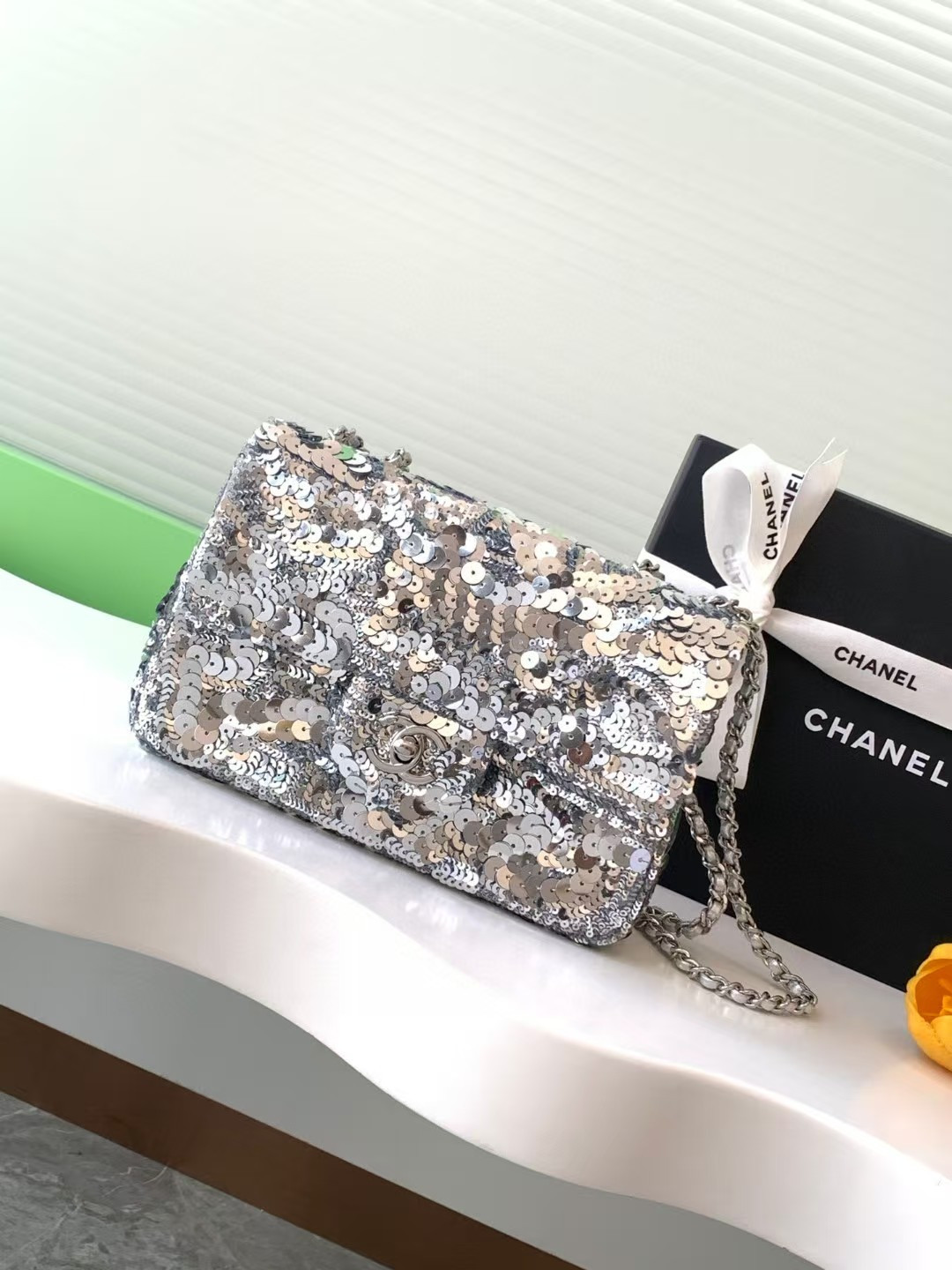 CHANEL CRUISE 25C FLAP BAG 14x21x8cm