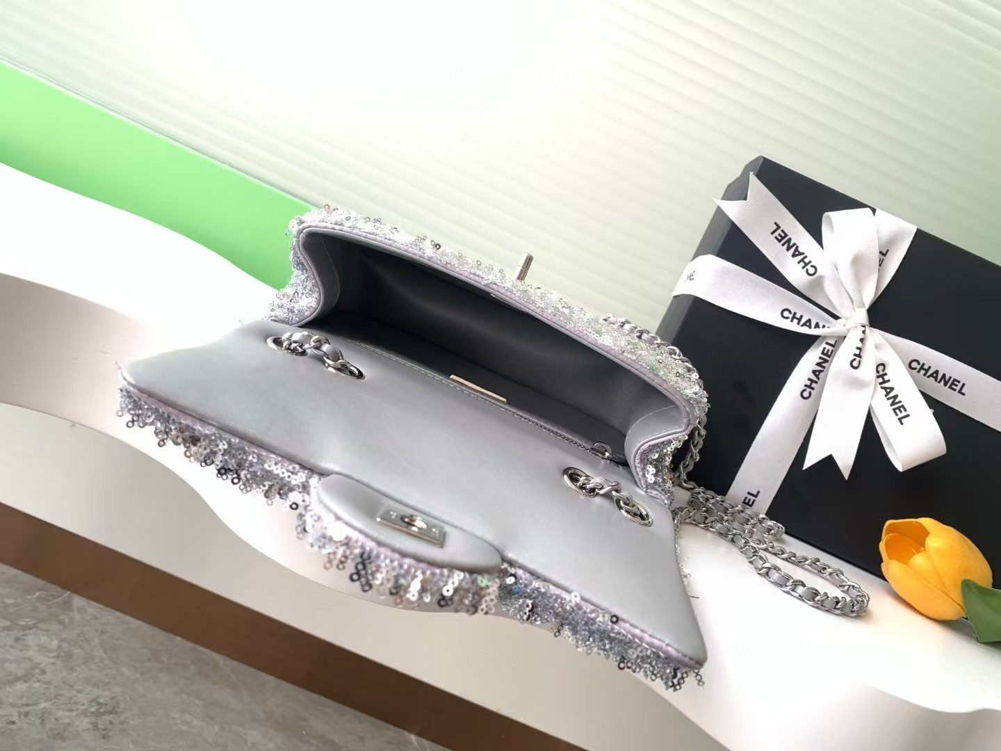 CHANEL CRUISE 25C FLAP BAG 14x21x8cm