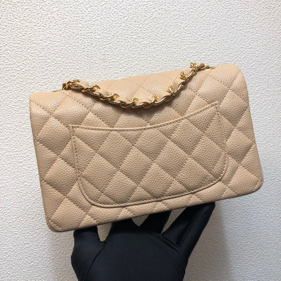 CHANEL MINI FLAP BAG 12 × 20 × 6 cm
