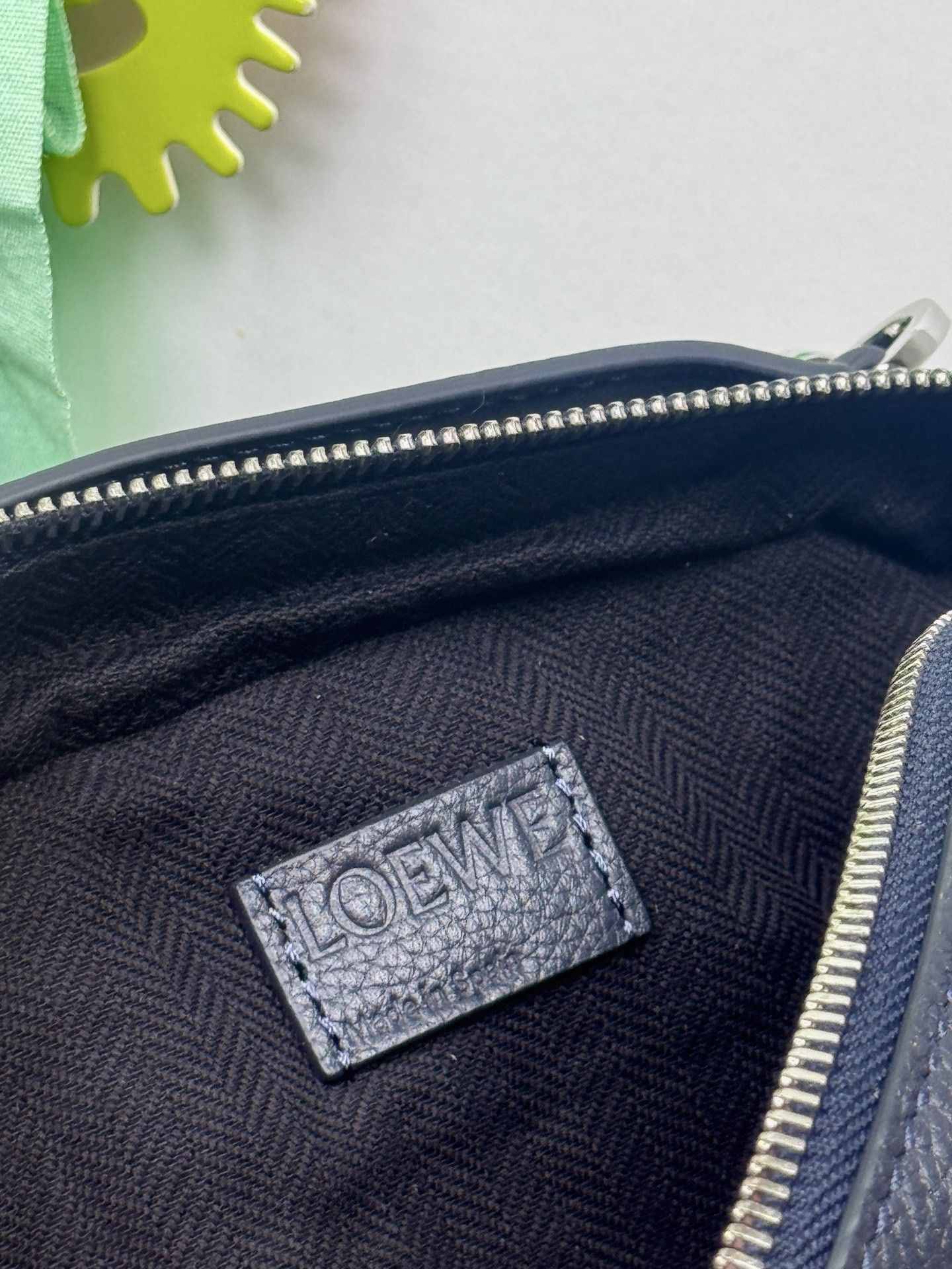 Loewe Mini crossbody camera bag in soft grained calfskin 18x8.5x13cm