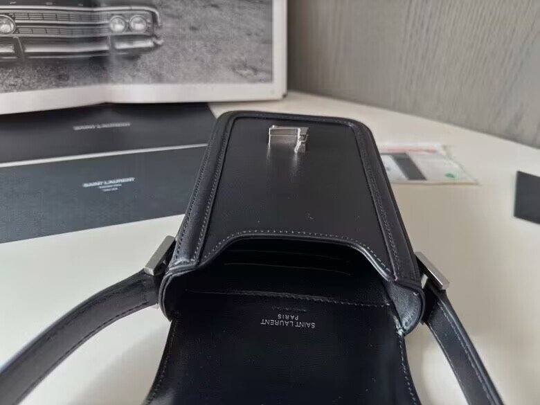 YSL SOLFERINO MINI BAG IN SMOOTH LEATHER 18 X 11 X 5 CM